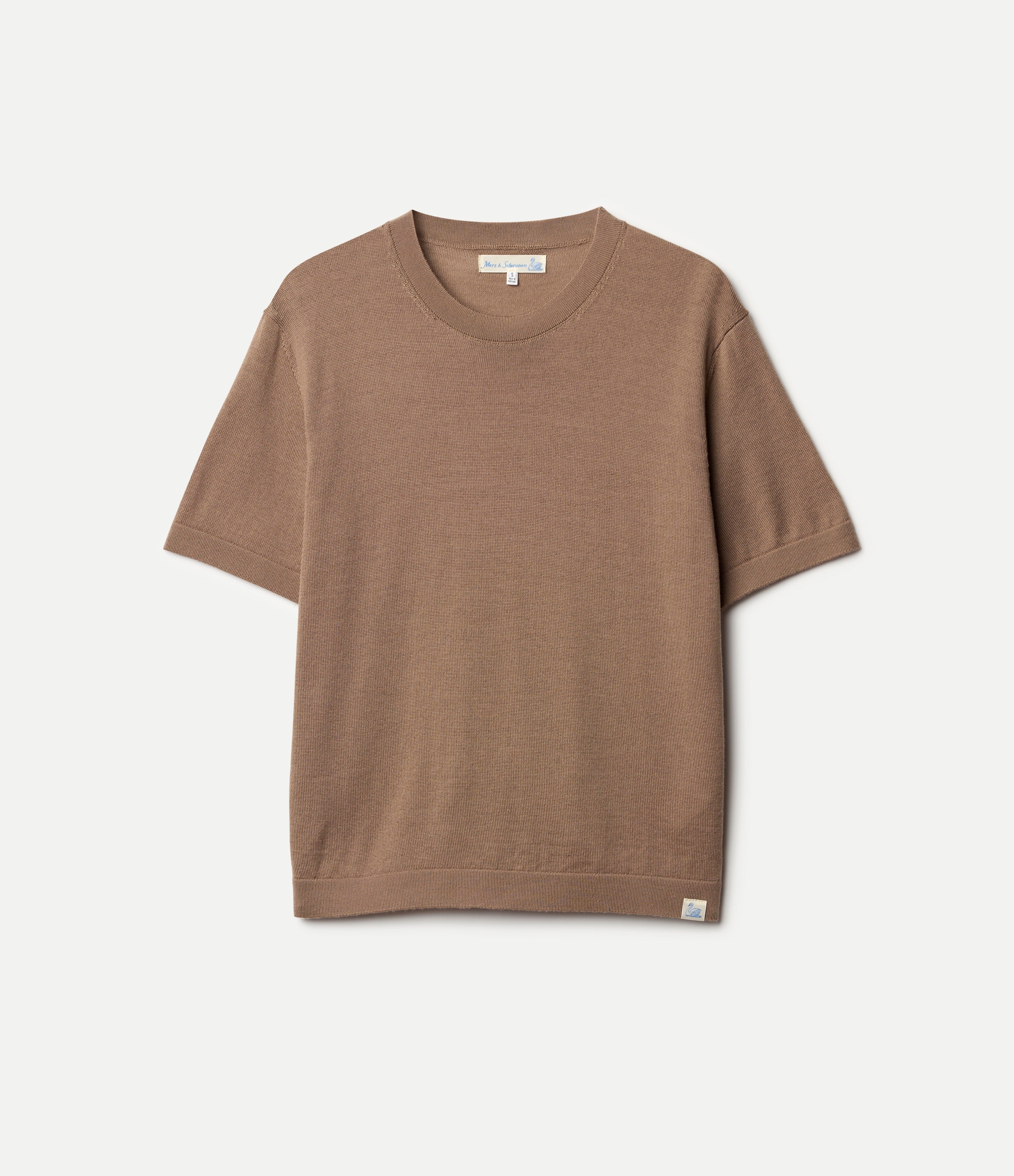 Refined Merino Wool Short Sleeve Women's T-Shirt - Image 2