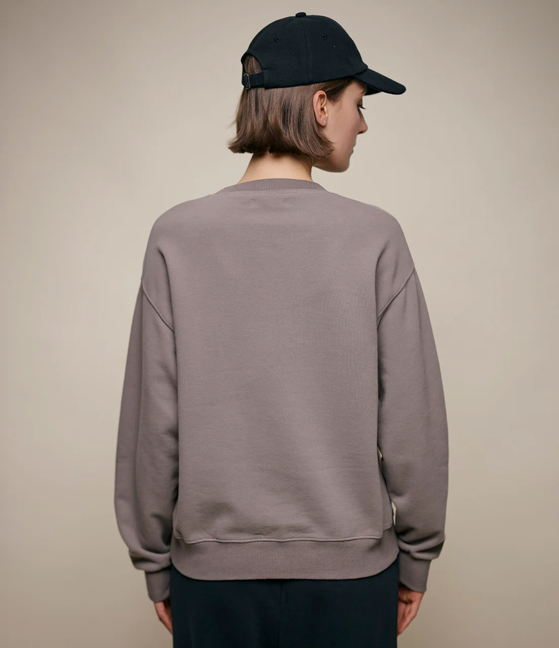 Relaxed Cotton Soft Fleece Sweatshirt - Image 4