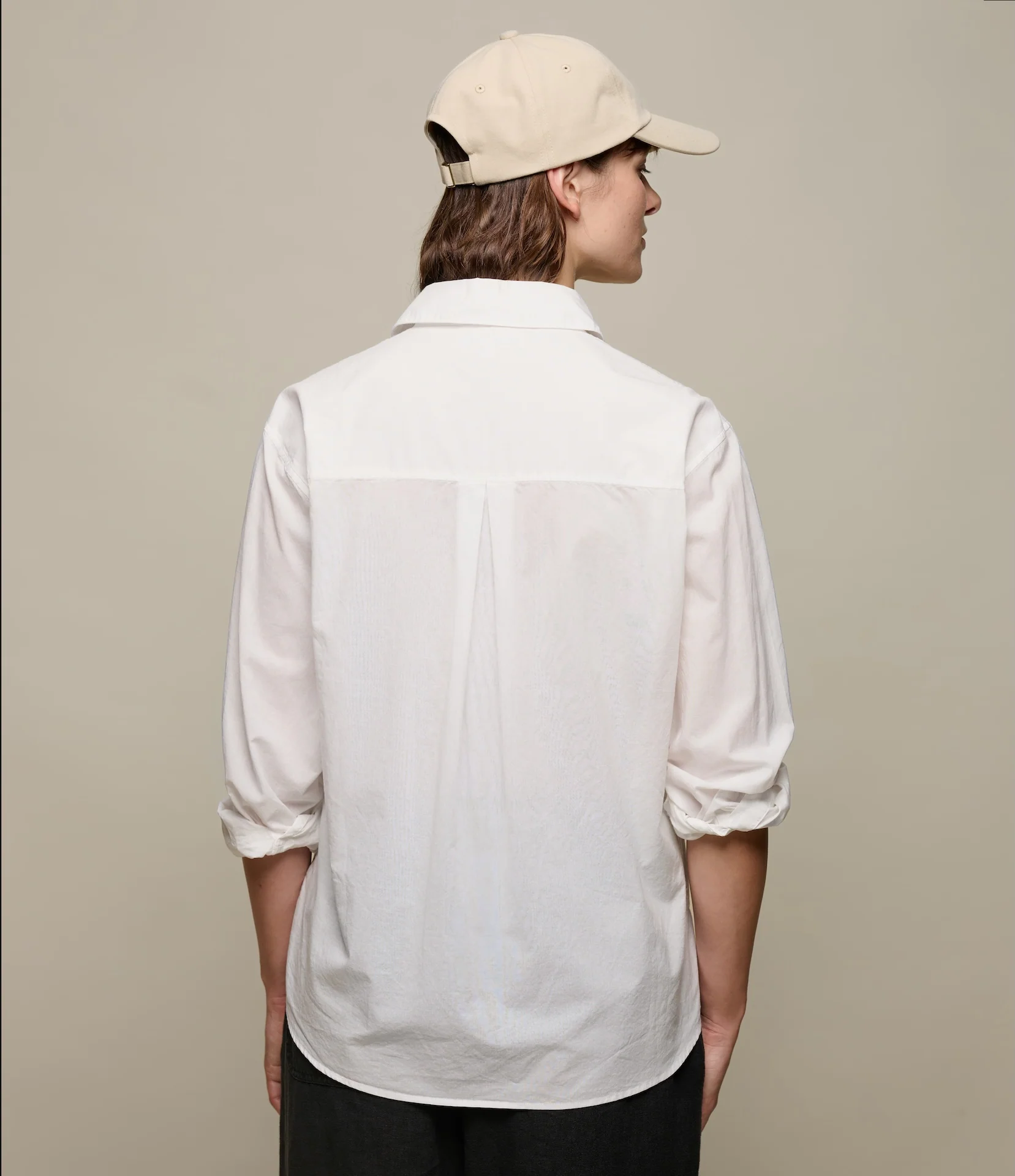 Relaxed Fit Linen Long Sleeve Shirt - Image 5