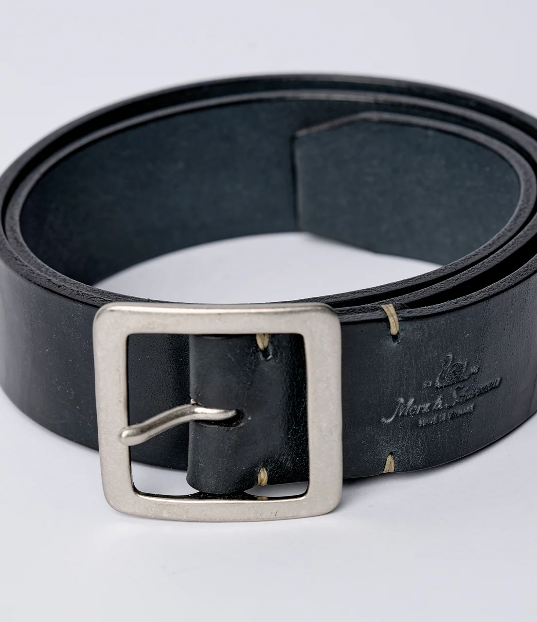 Regular Saddle Leather Belt (4cm / 1.57In) - Image 3