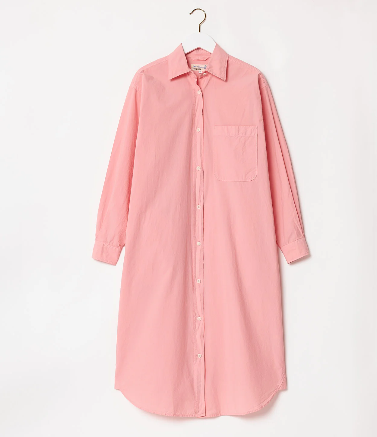 Paper Touch Cotton Poplin Shirt Dress - Image 2