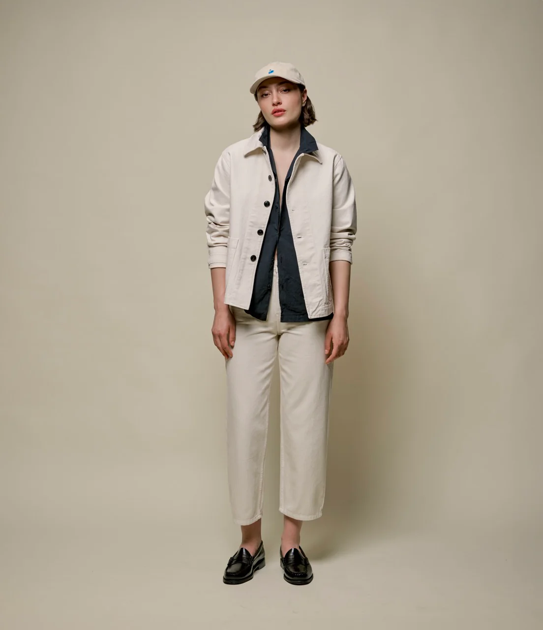Lightweight Cotton Poplin Short Sleeve Shirt - Image 4