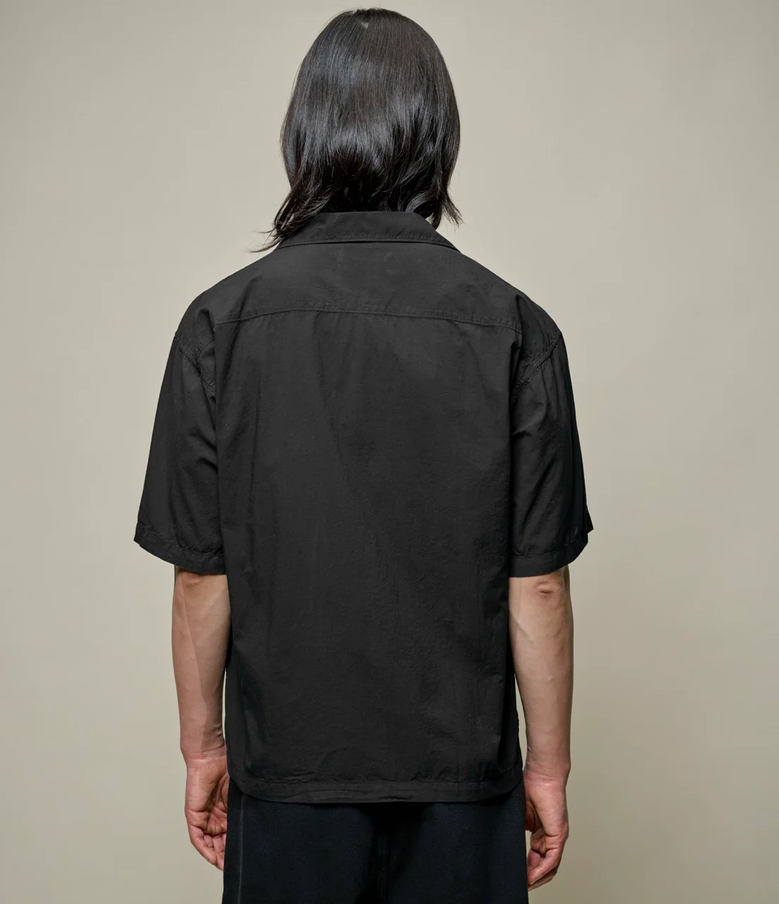 Lightweight Cotton Poplin Short Sleeve Shirt - Image 5