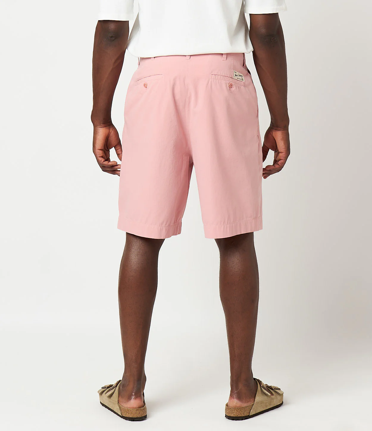 Pleated Cotton Poplin Bermuda Shorts - Image 5