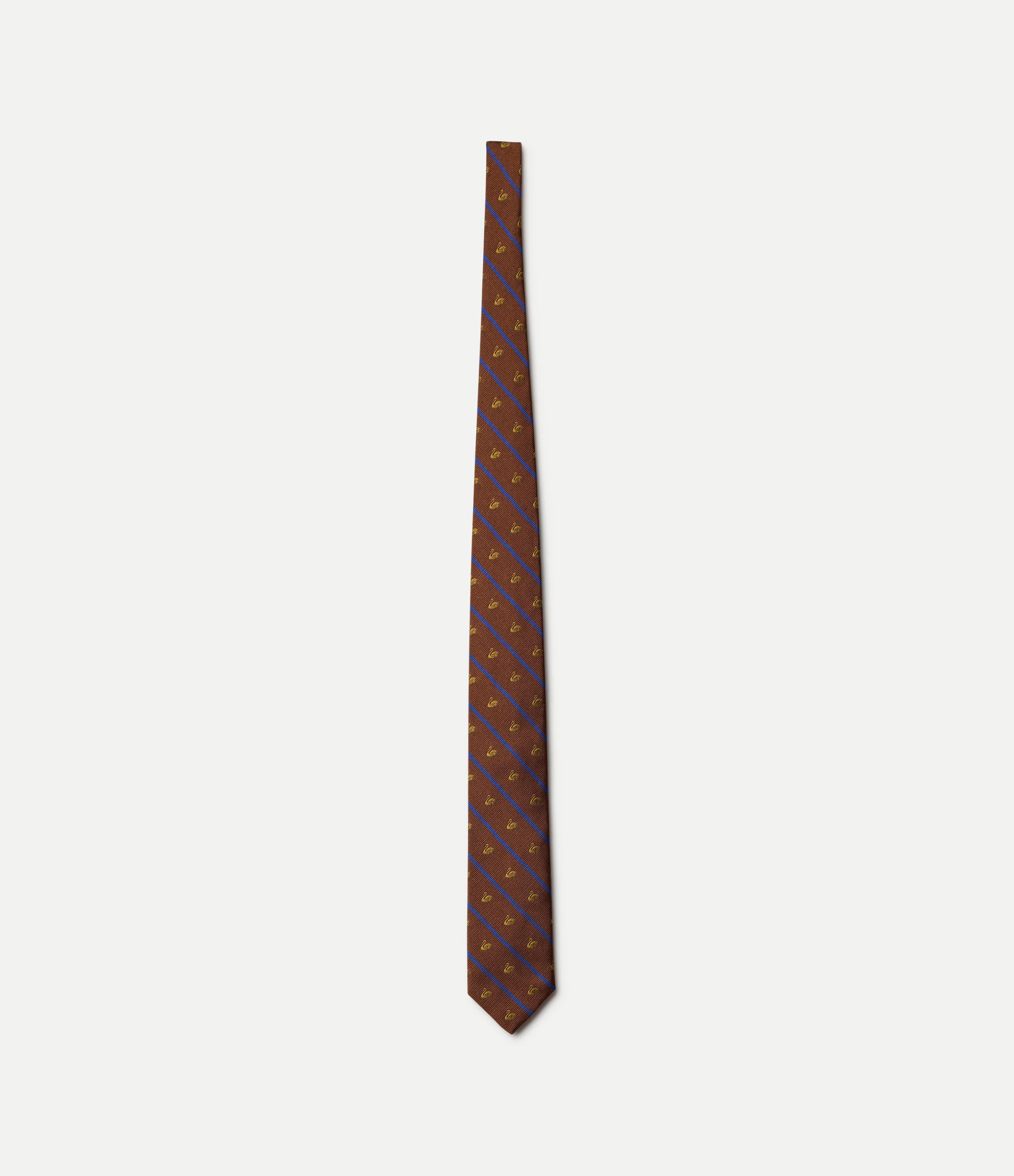 Silk Tie – Swan Drift - Image 3