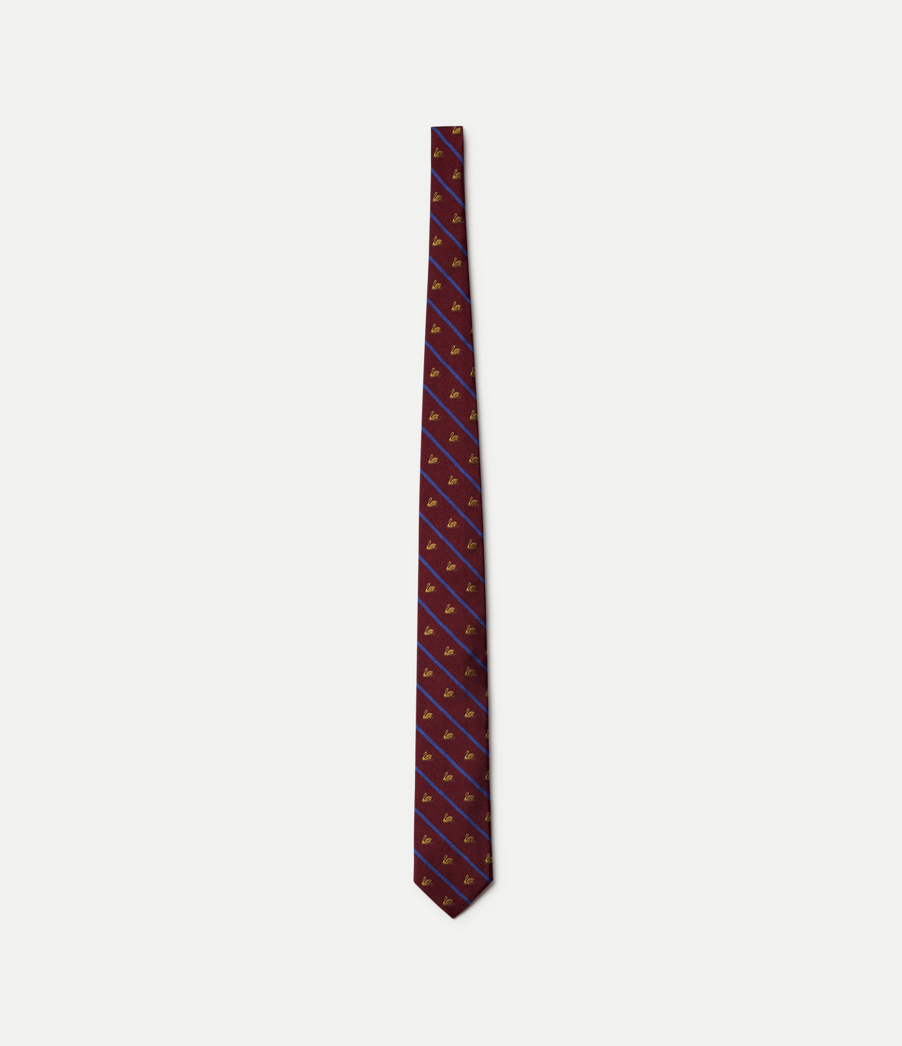 Silk Tie – Swan Drift - Image 3