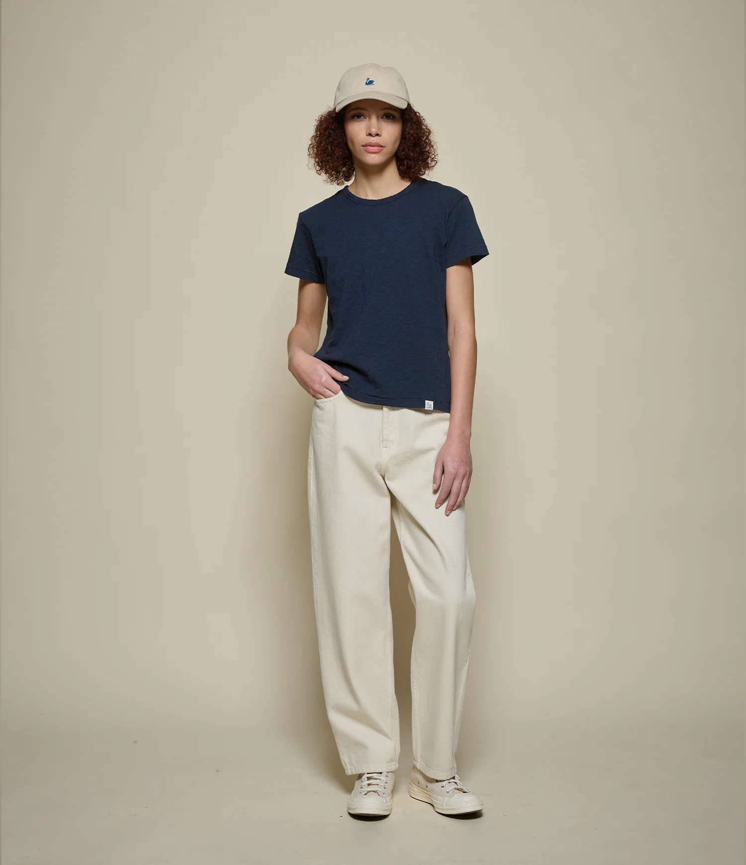 Slub Pima Cotton Women's T-Shirt - Image 4
