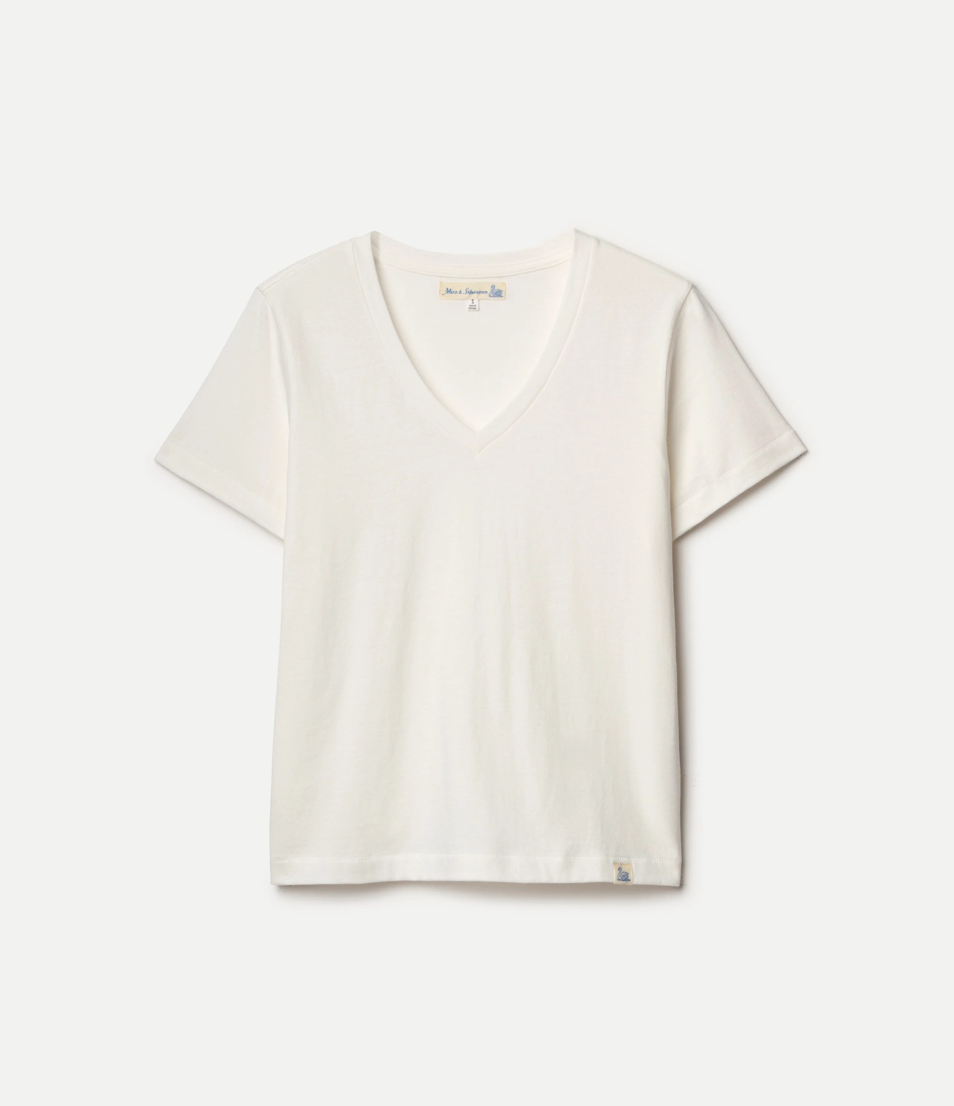 Soft Pima Cotton Women's V-Neck T-Shirt - Image 2