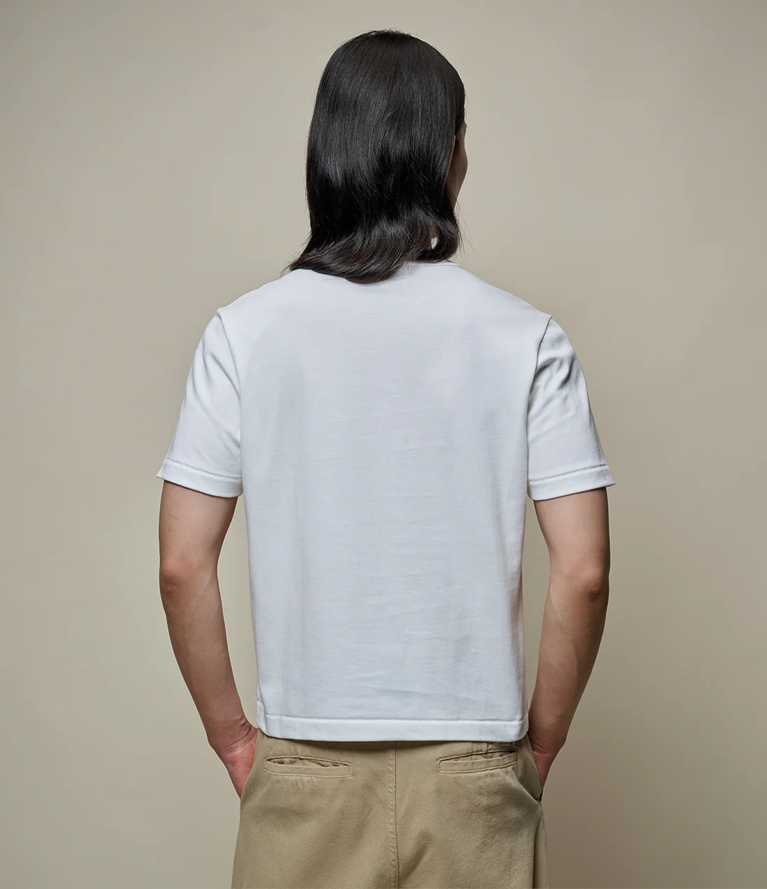2M15C Cropped Mid-Century Machine Refined Fit T-Shirt - Image 3