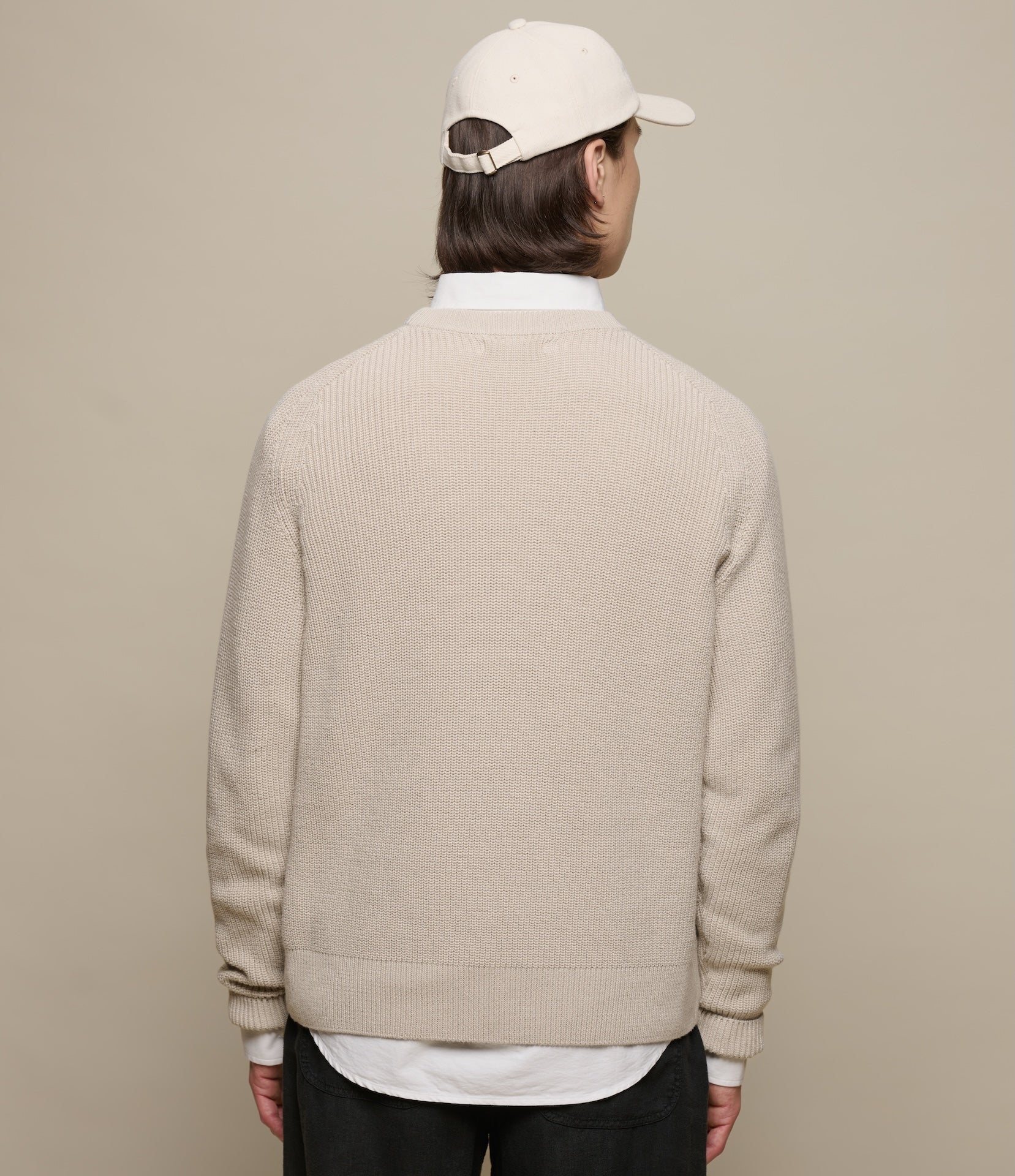 Sturdy Ribbed Cotton Sweater - Image 3