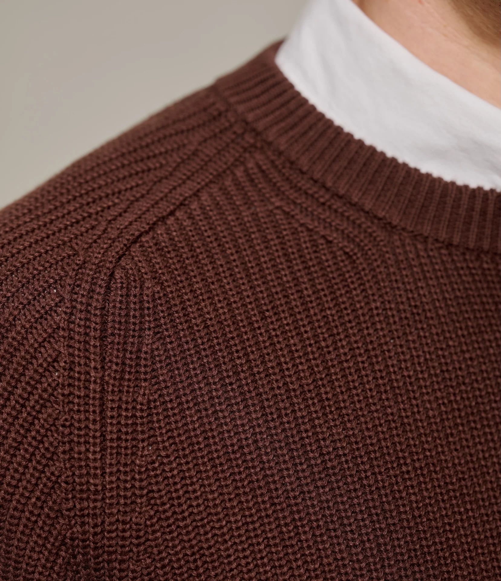 Sturdy Ribbed Cotton Sweater - Image 3