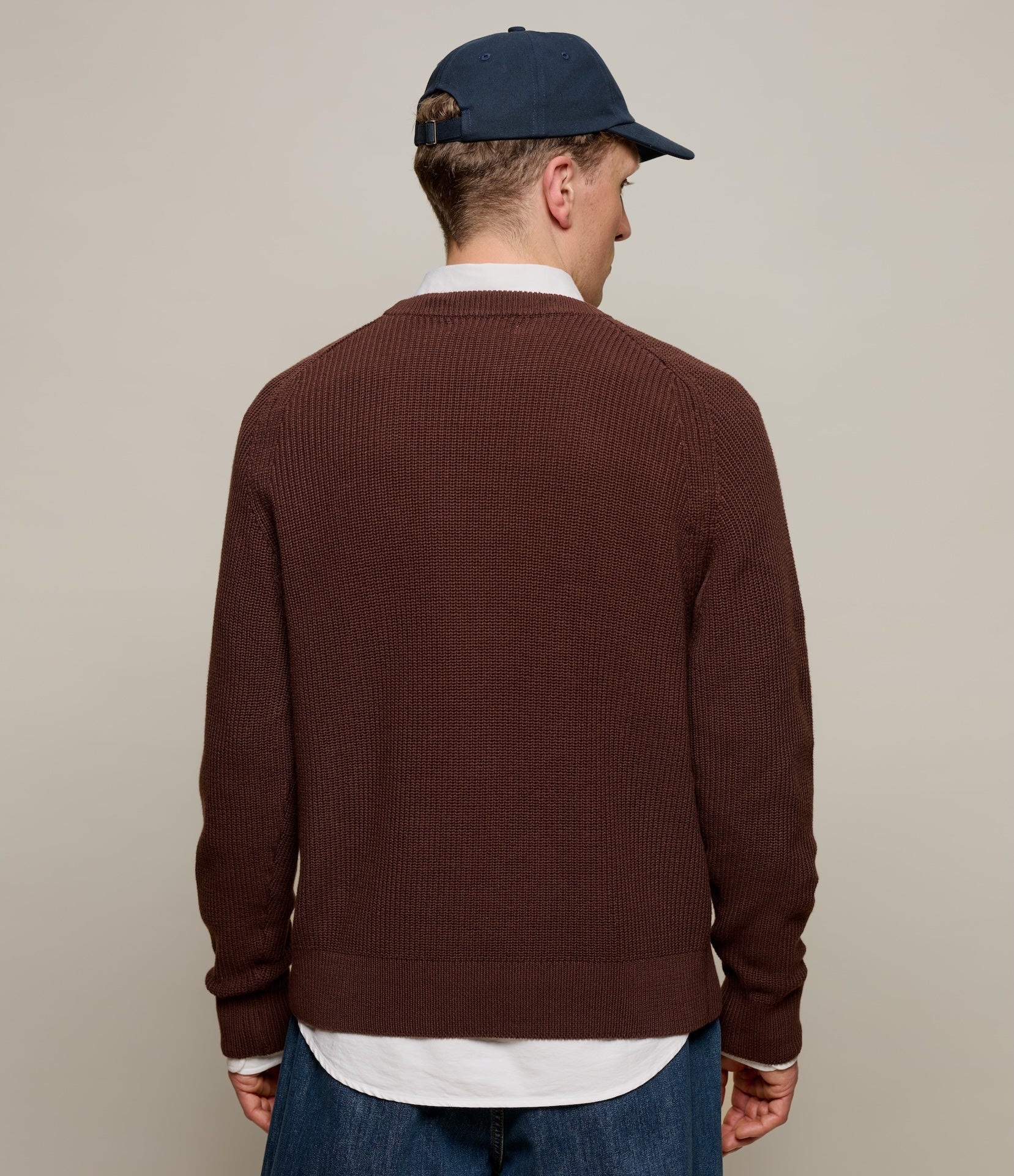 Sturdy Ribbed Cotton Sweater - Image 4
