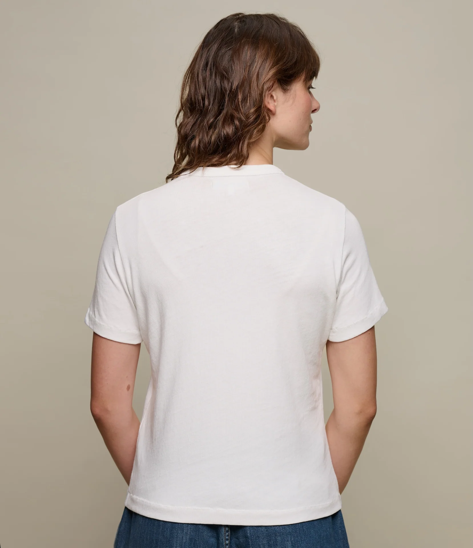Supple Authentic Jersey Cotton Women's T-Shirt - Image 4