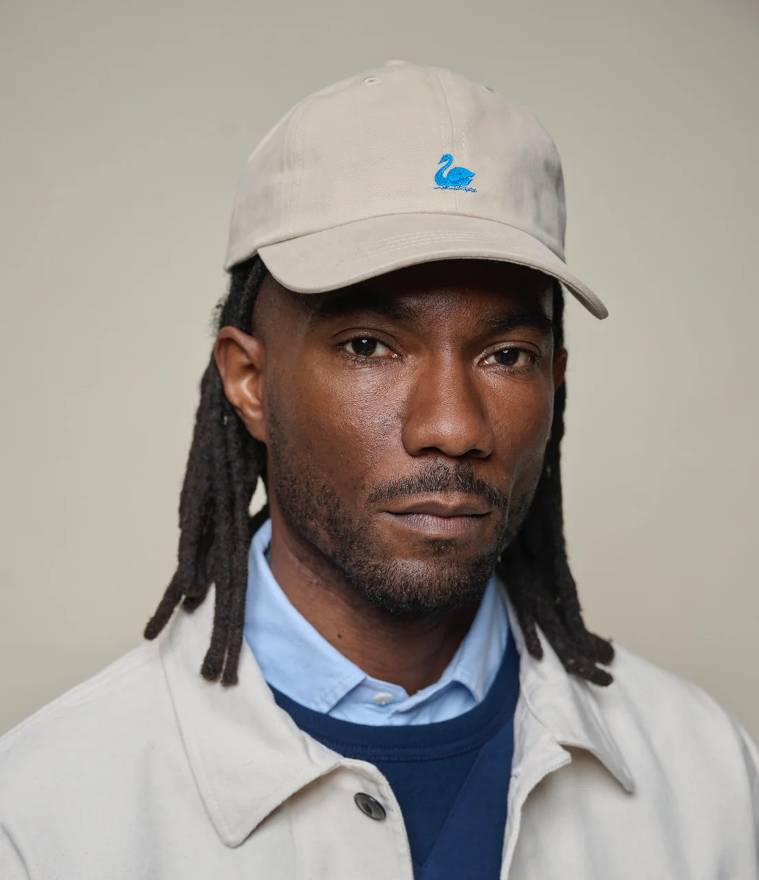 Swan Logo Cotton Twill Cap - Image 5