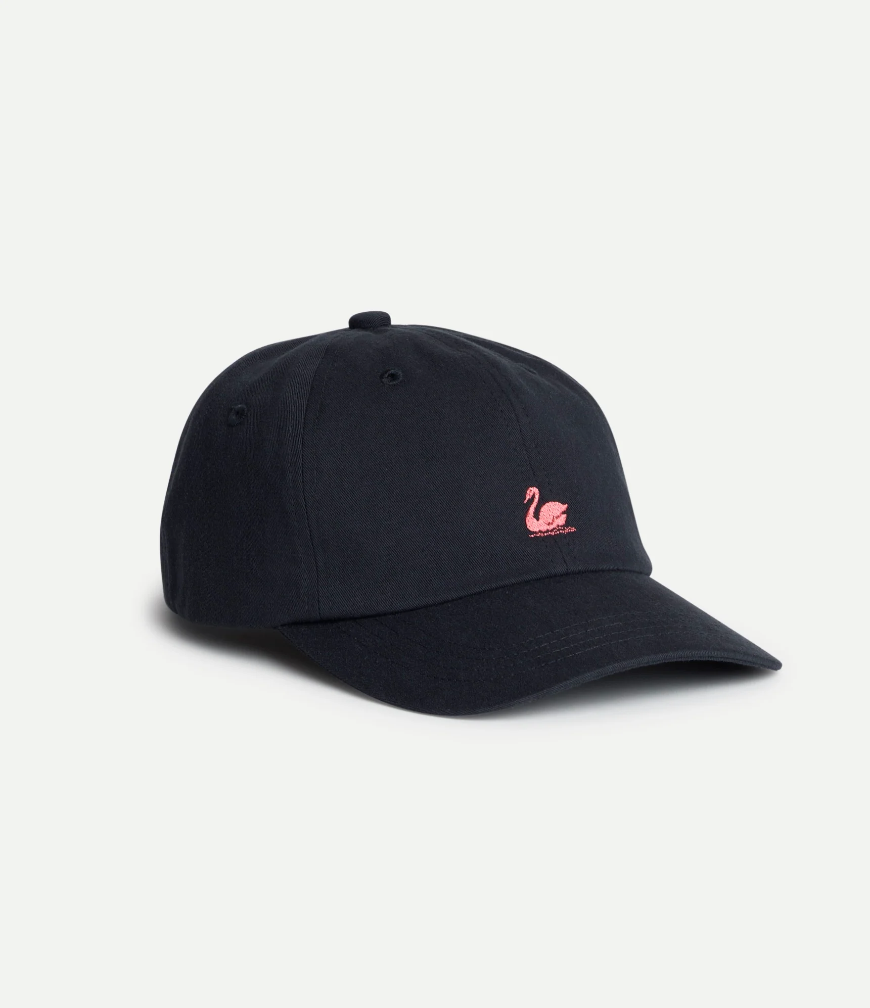 Swan Logo Cotton Twill Cap