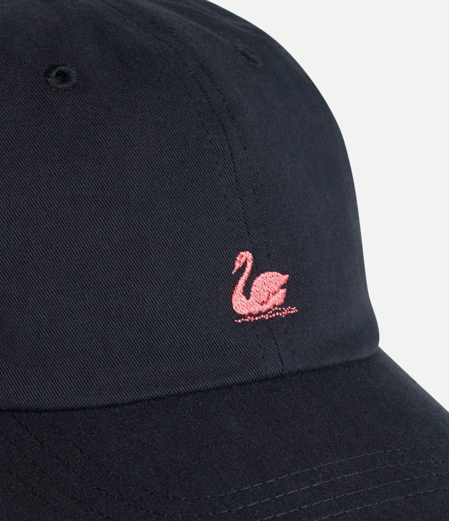 Swan Logo Cotton Twill Cap - Image 2