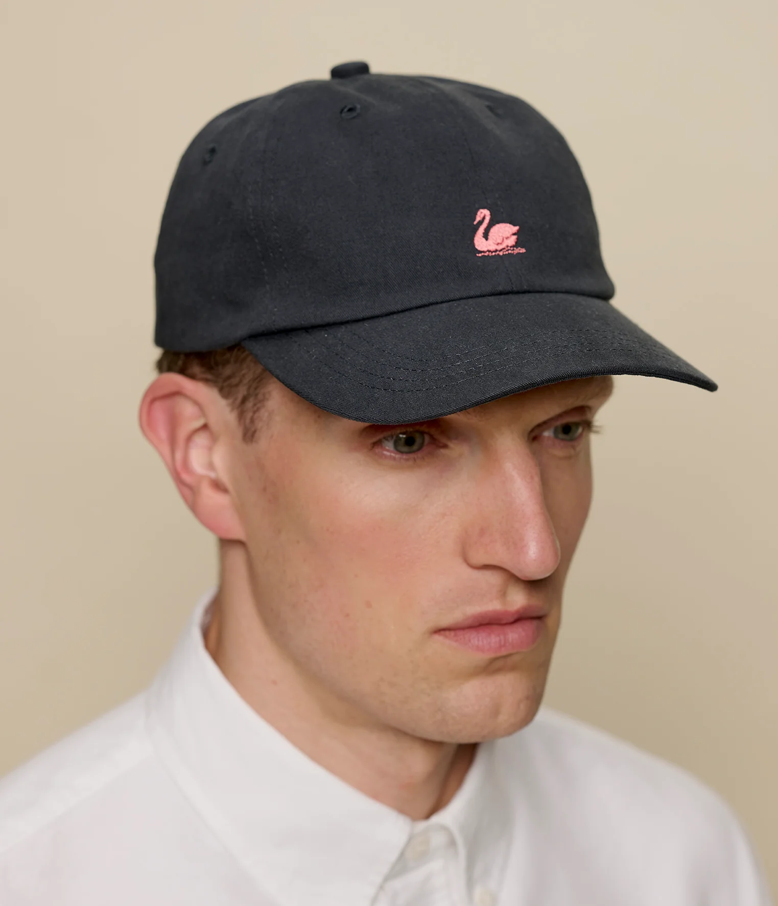 Swan Logo Cotton Twill Cap - Image 5