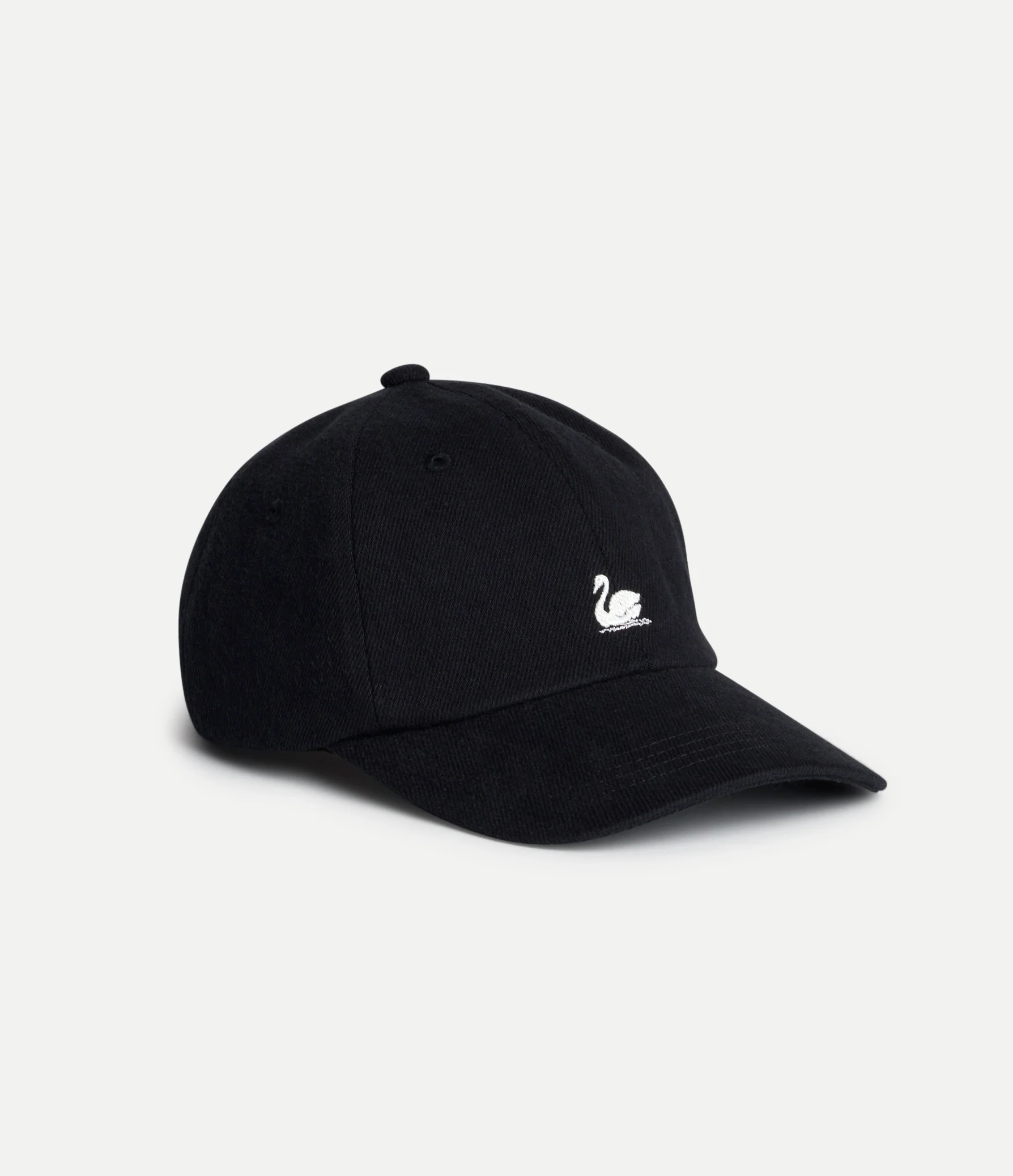 Swan Logo Heavy Cotton Twill Cap