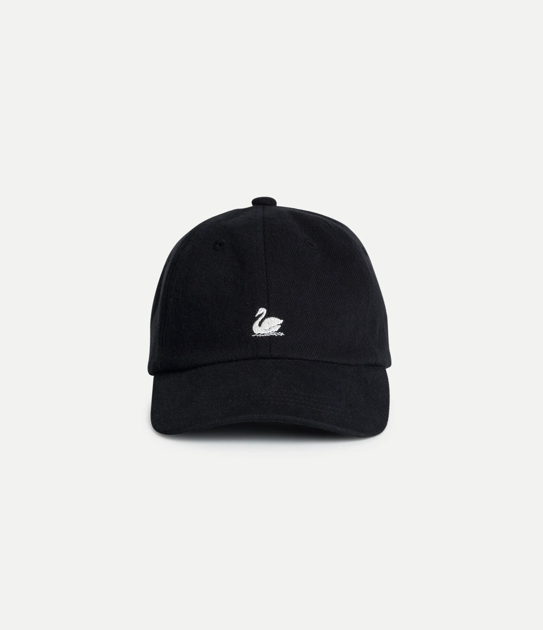 Swan Logo Heavy Cotton Twill Cap - Image 4