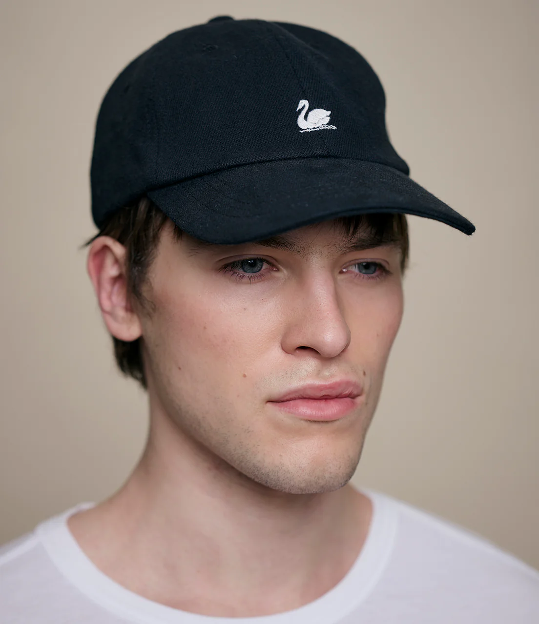 Swan Logo Heavy Cotton Twill Cap - Image 5
