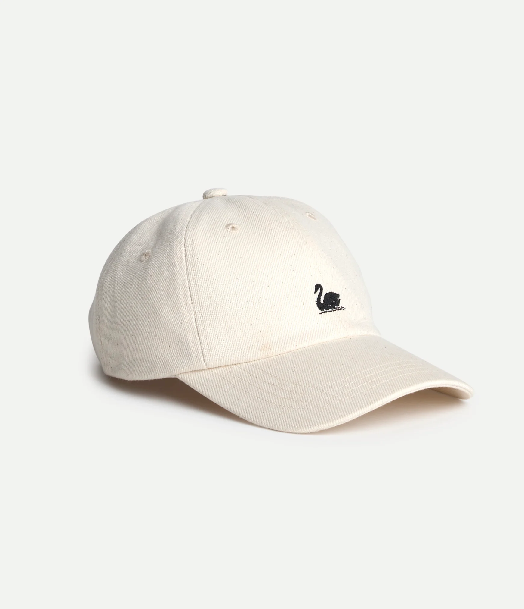 Swan Logo Heavy Cotton Twill Cap