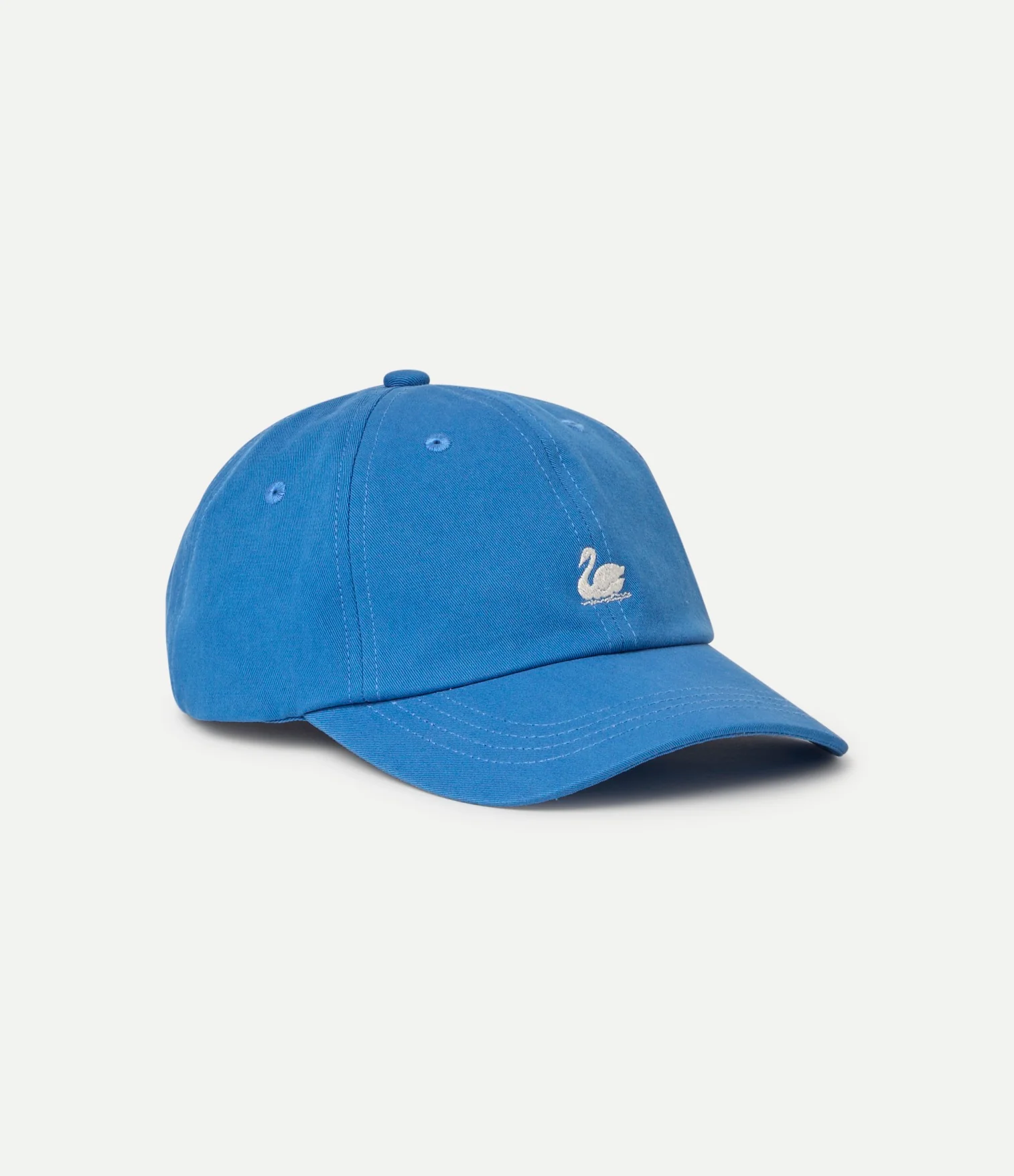 Swan Logo Cotton Twill Cap