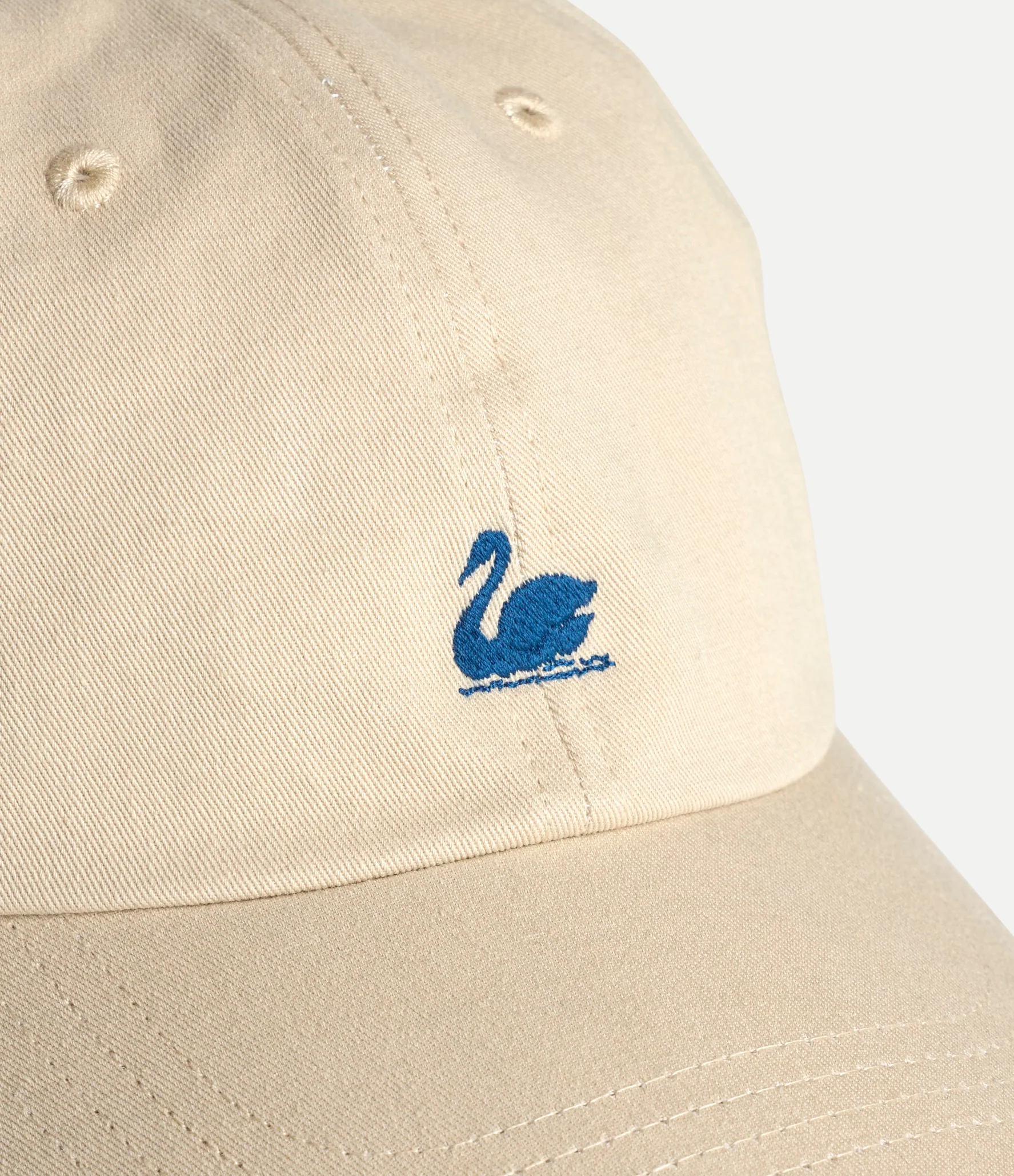 Swan Logo Cotton Twill Cap - Image 2