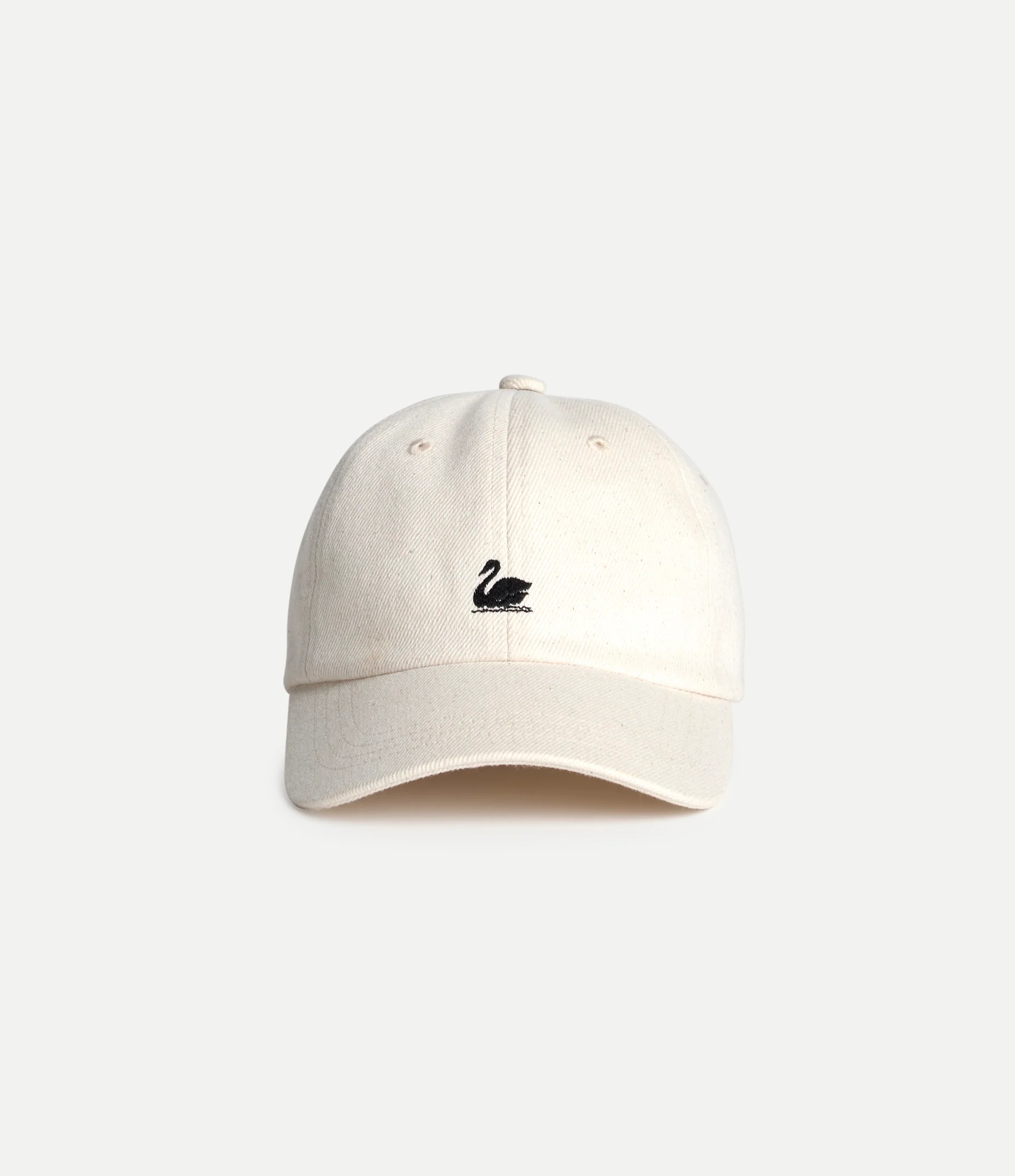 Swan Logo Heavy Cotton Twill Cap - Image 3