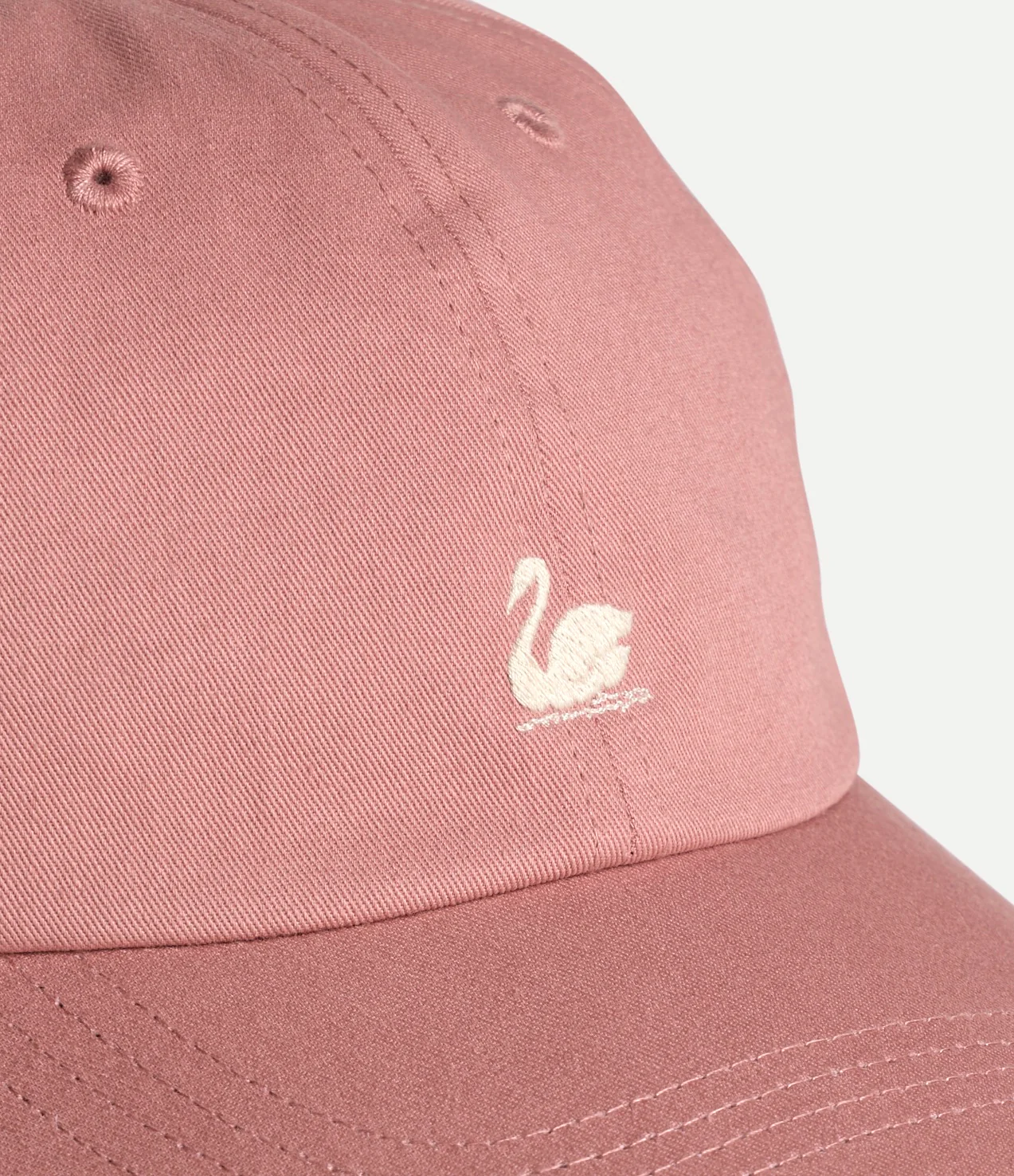 Swan Logo Cotton Twill Cap - Image 2