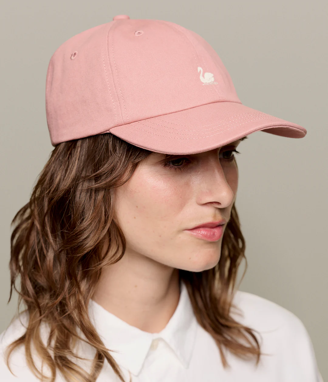 Swan Logo Cotton Twill Cap - Image 5