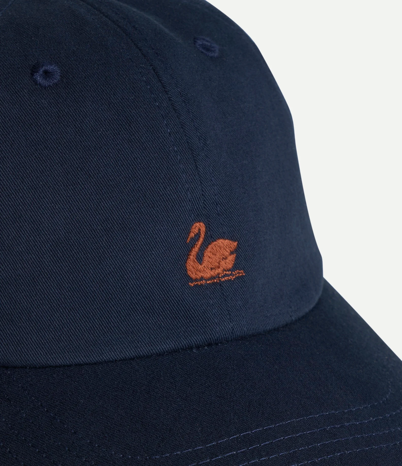 Swan Logo Cotton Twill Cap - Image 2