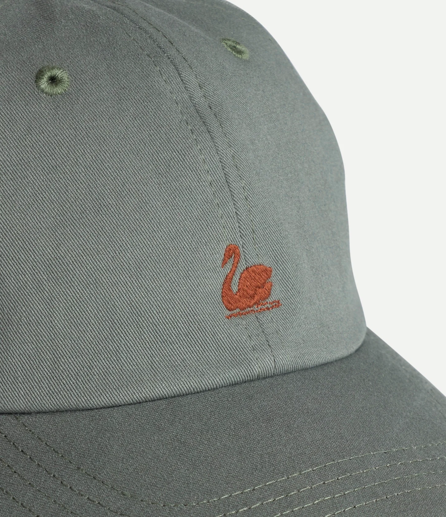 Swan Logo Cotton Twill Cap - Image 2