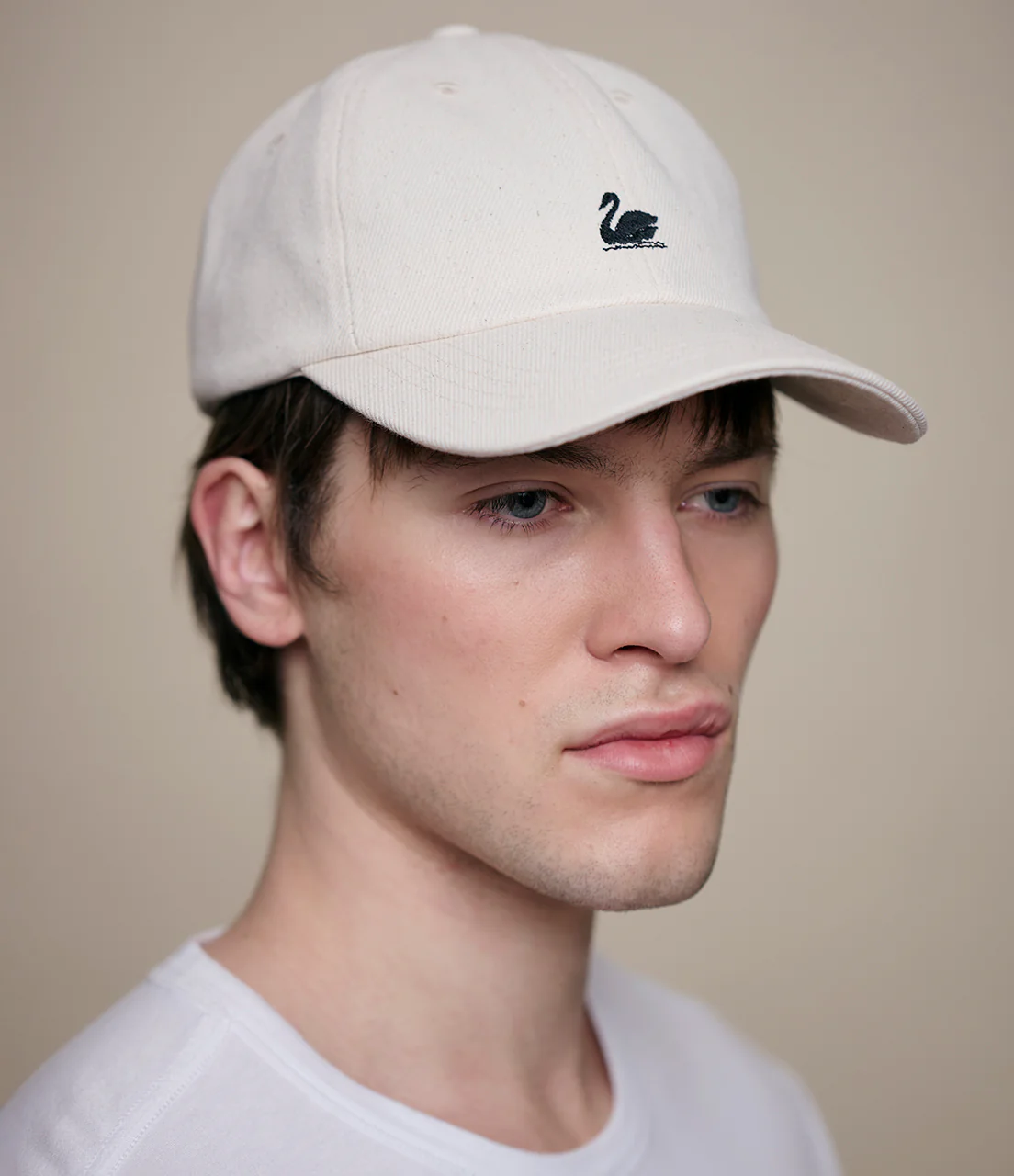 Swan Logo Heavy Cotton Twill Cap - Image 6