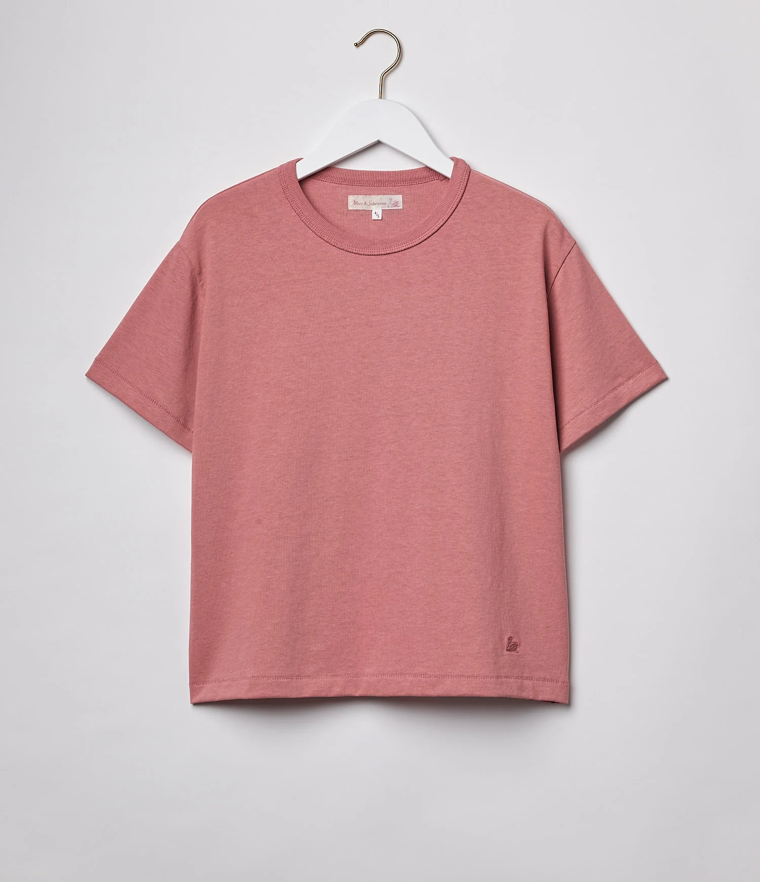 Boxy Giza Cotton-Hemp Women's T-Shirt