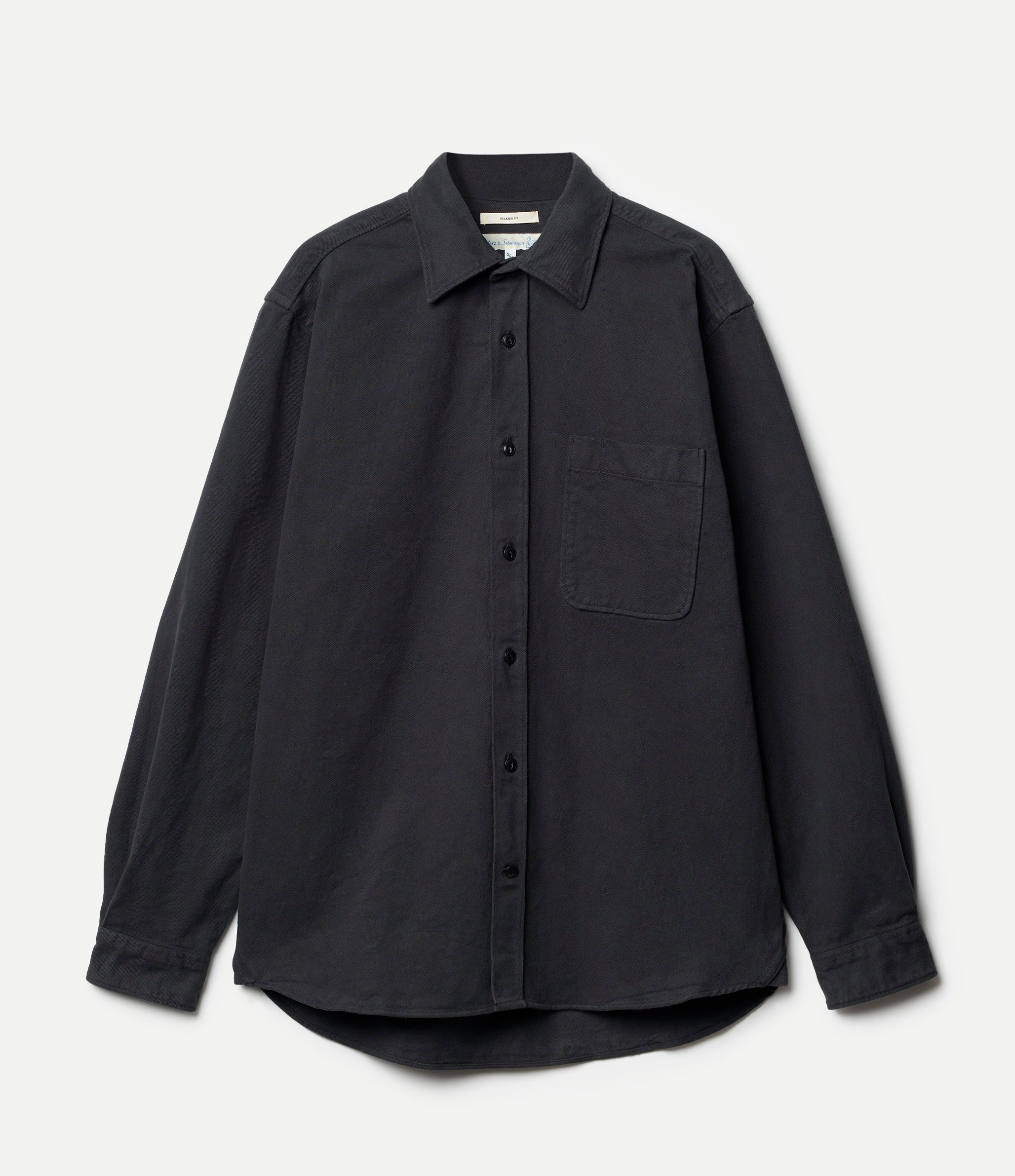 Sturdy Cotton Twill Long Sleeve Shirt