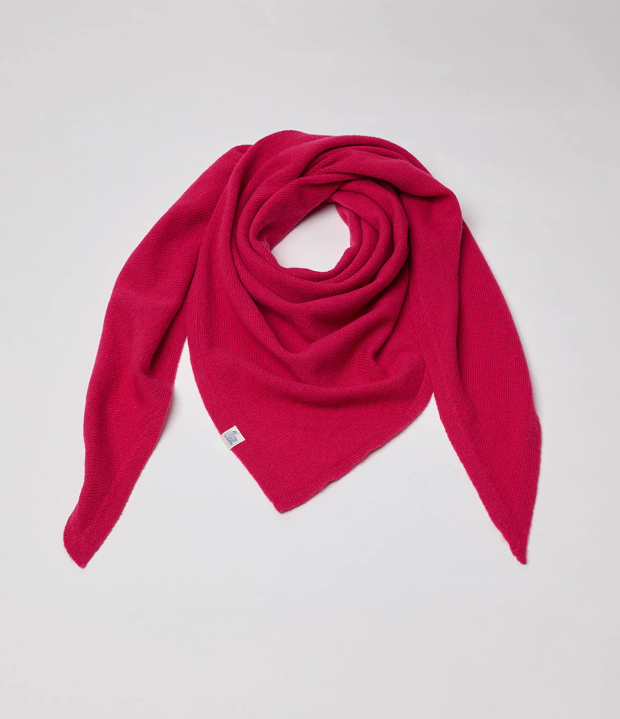 Medium Size Merino-Cashmere-Silk Triangle Scarf