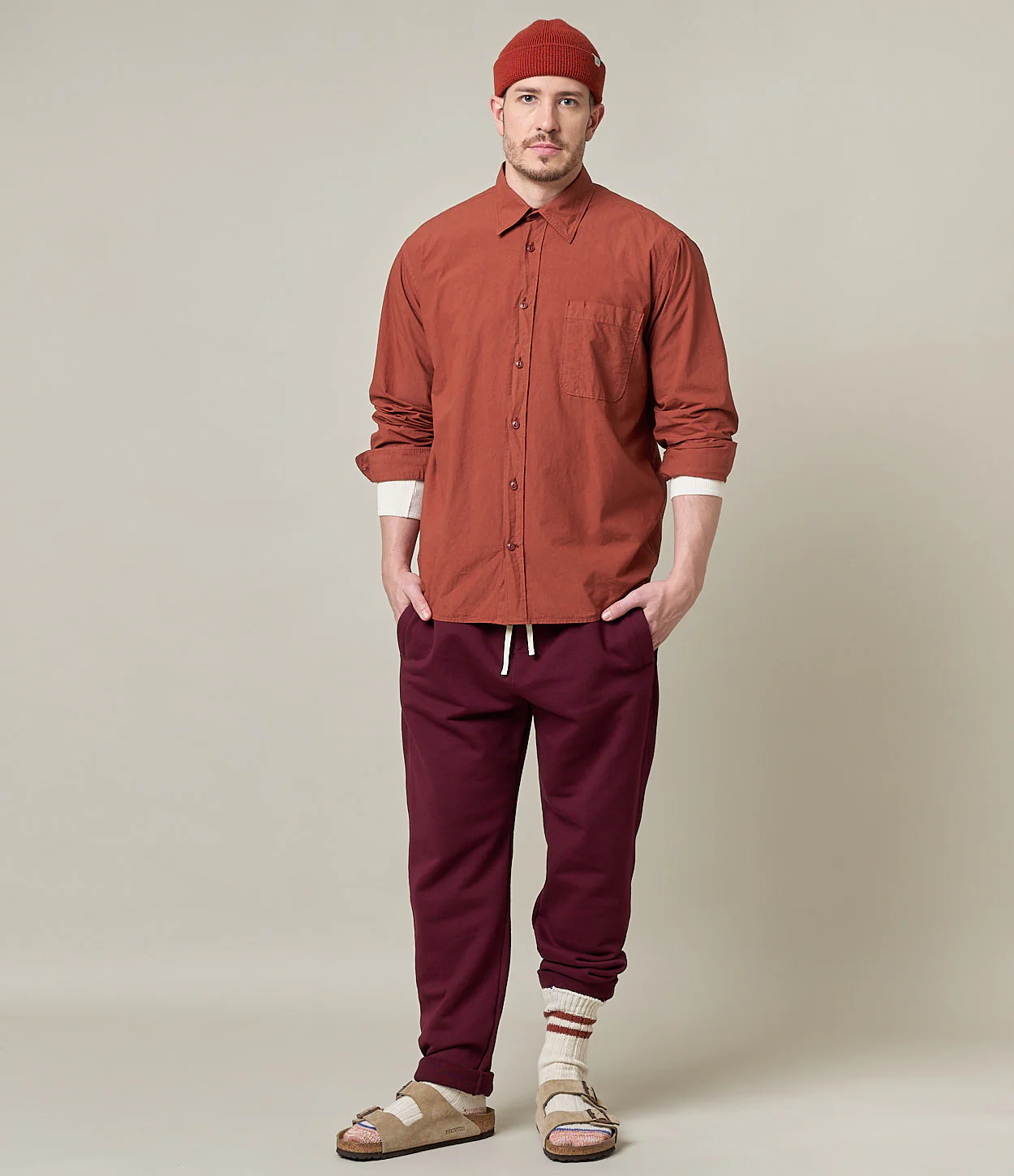 Paper Touch Cotton Poplin Long Sleeve Shirt - Image 4
