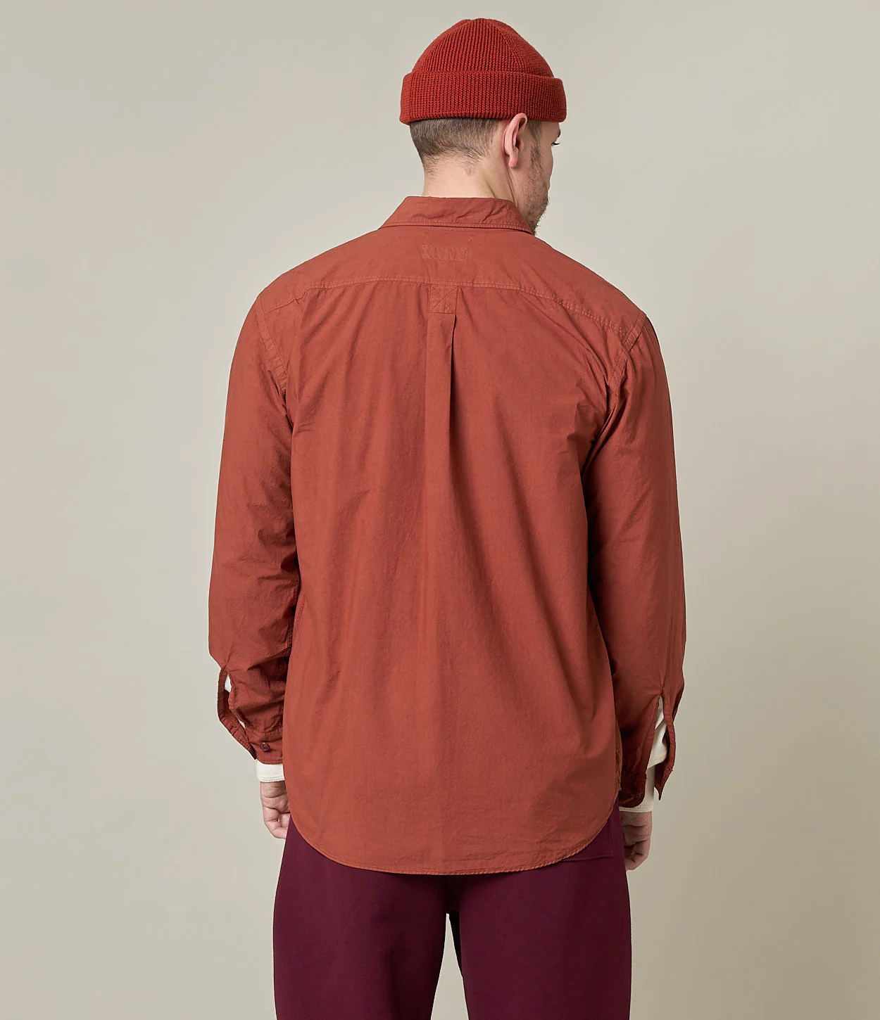 Paper Touch Cotton Poplin Long Sleeve Shirt - Image 5