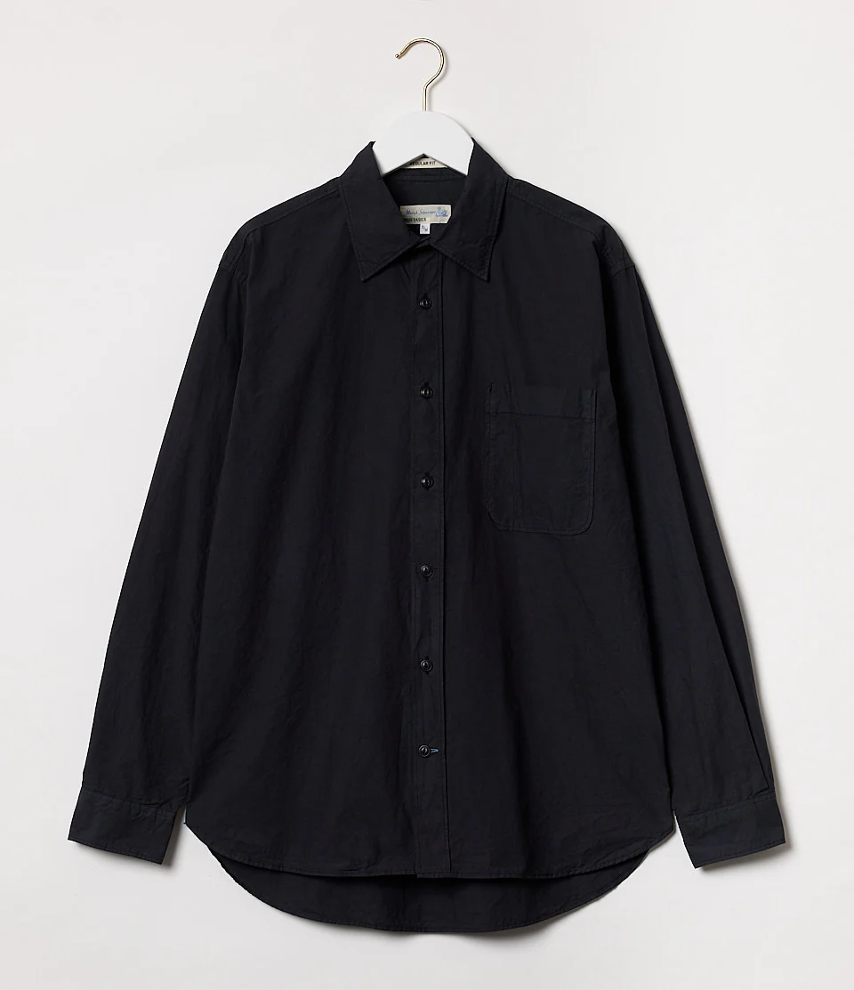 Paper Touch Cotton Poplin Long Sleeve Shirt - Image 2