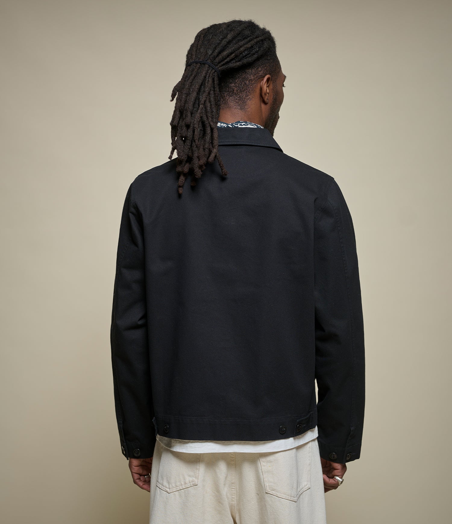 Zipped Twill Jacket - Image 3