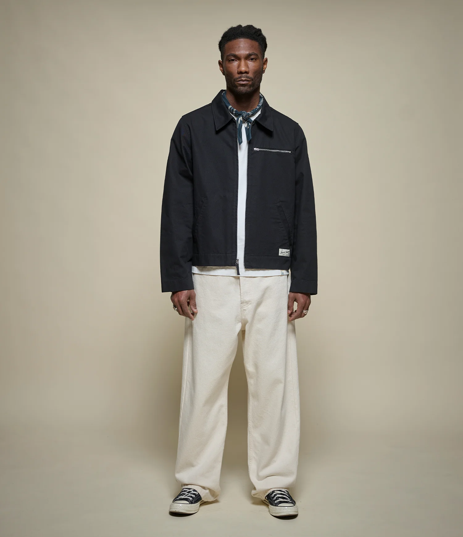 Zipped Twill Jacket - Image 4