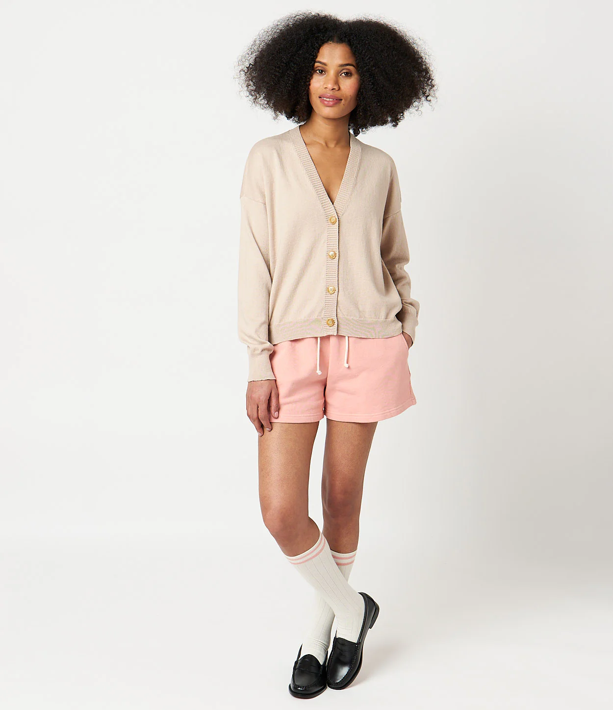 Cropped Cotton-Cashmere Cardigan - Image 4