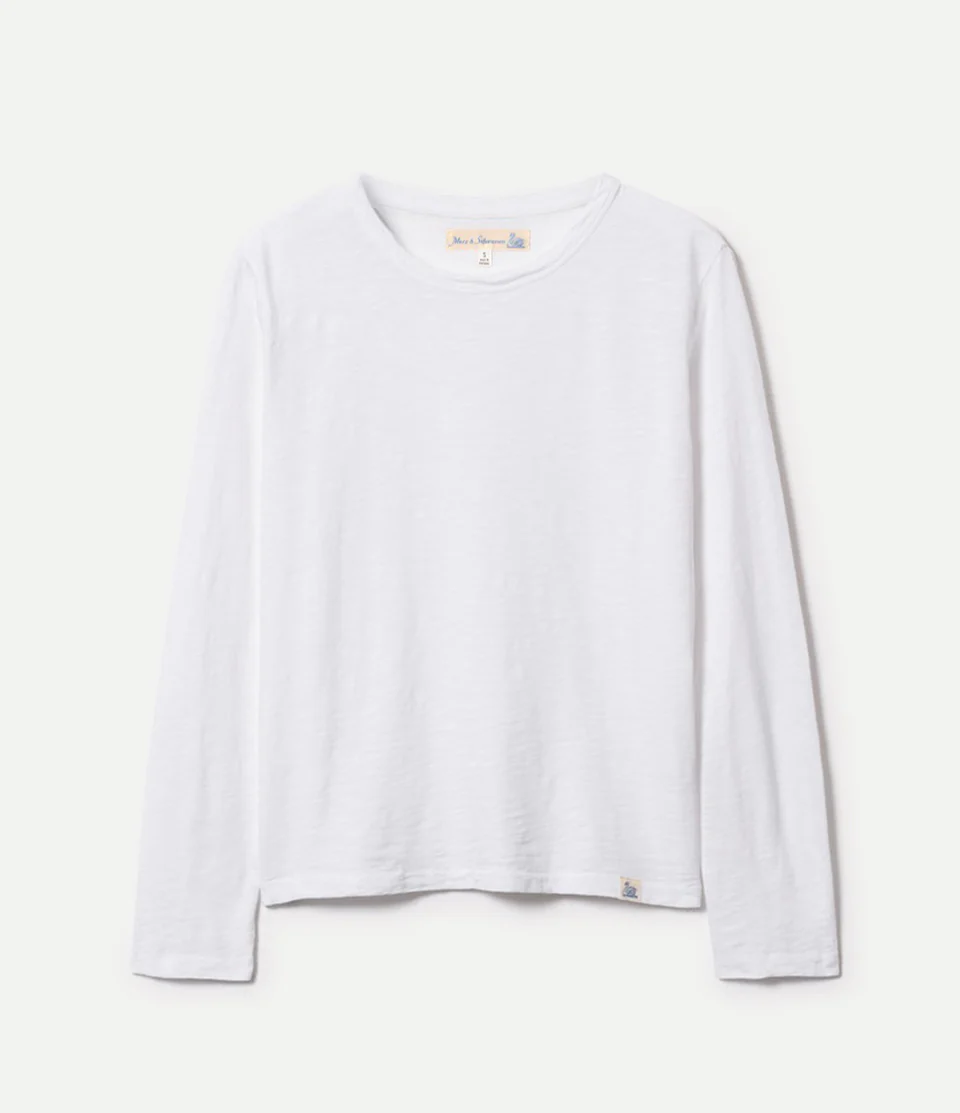 Slub Pima Cotton Women's Longsleeve - Image 2
