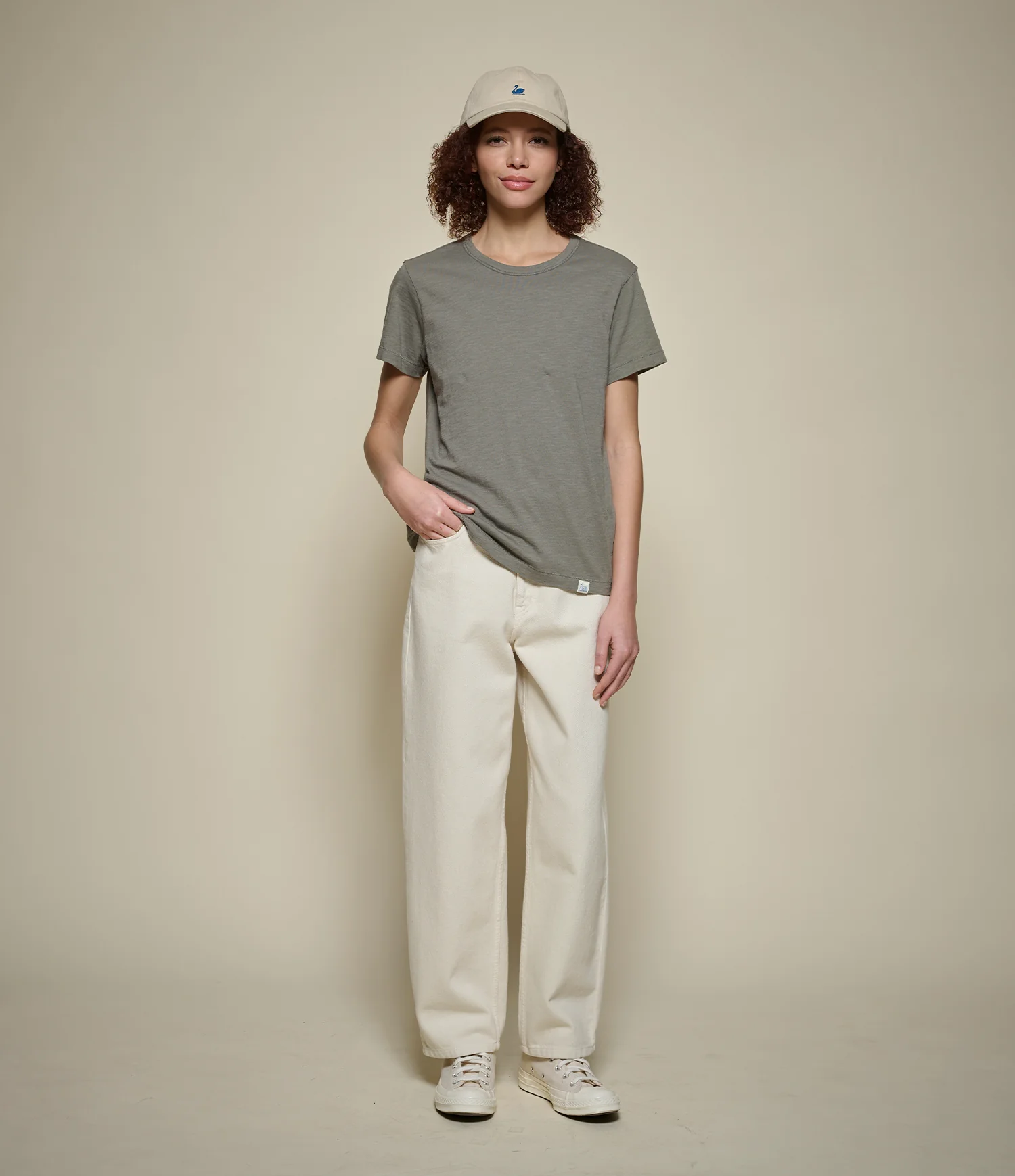 Slub Pima Cotton Women's T-Shirt - Image 4