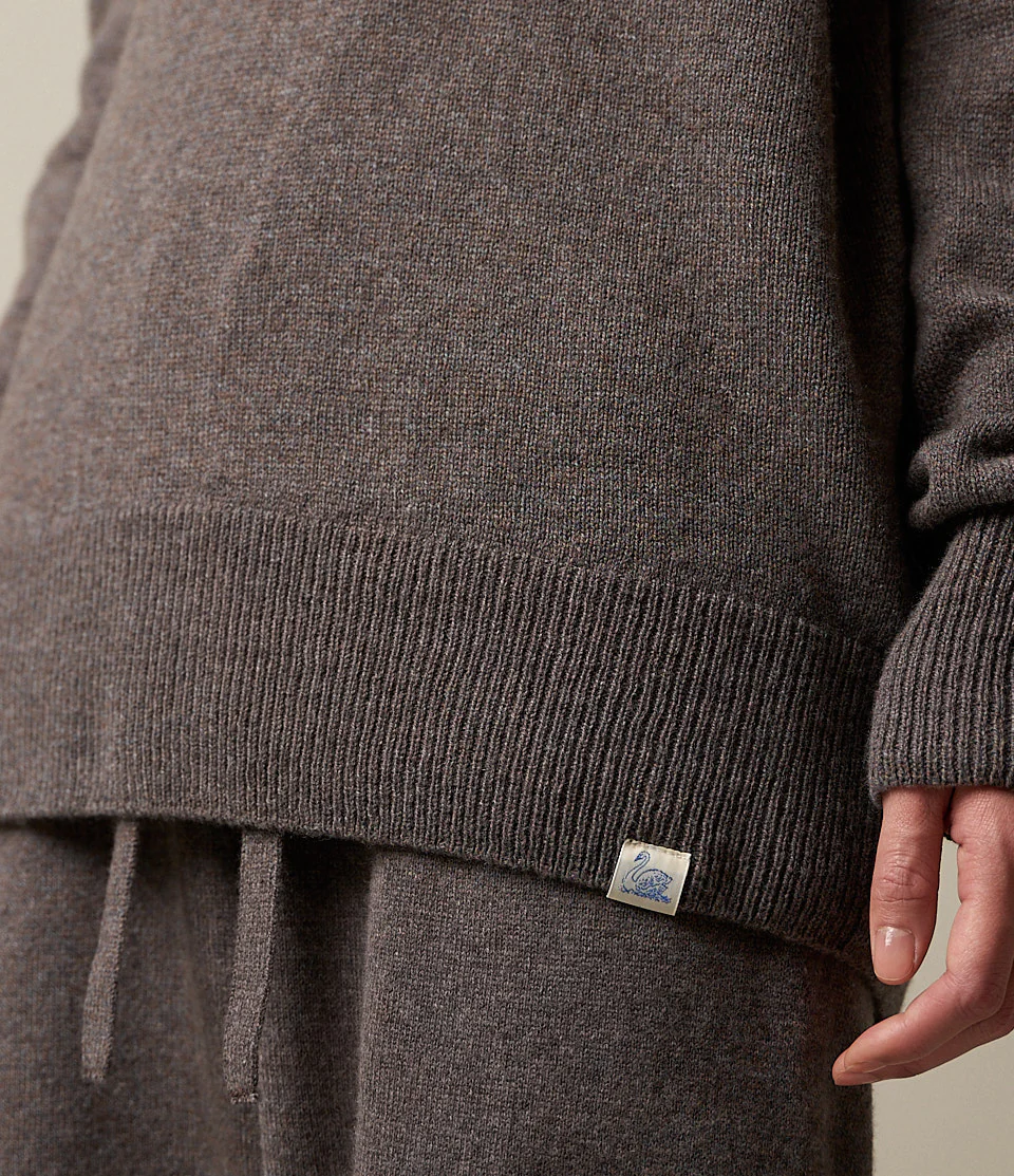 Lightweight Merino Wool-Cashmere-Silk Sweater - Image 3