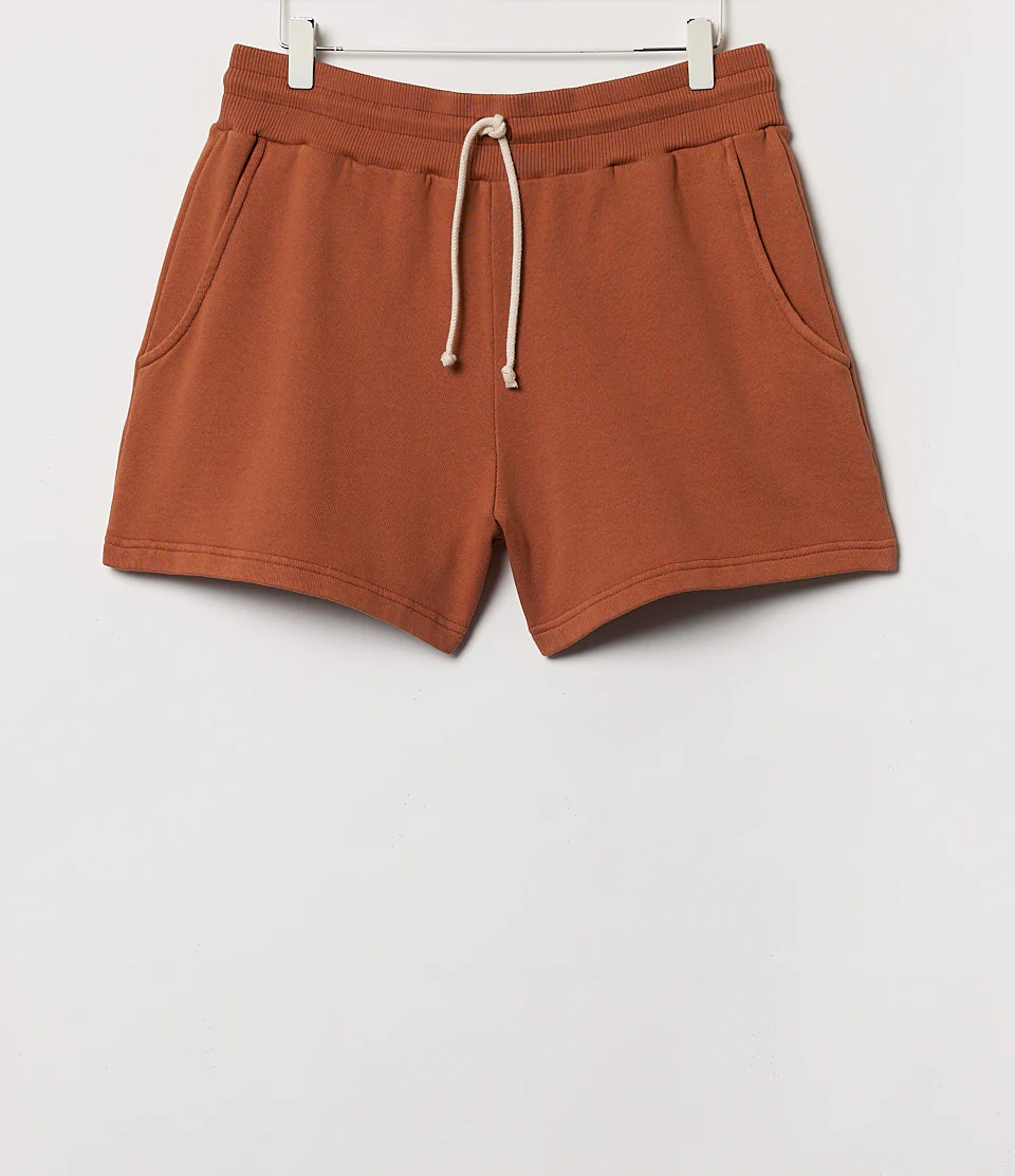 Retro Fleece Women's Cotton Sweat Shorts - Image 2