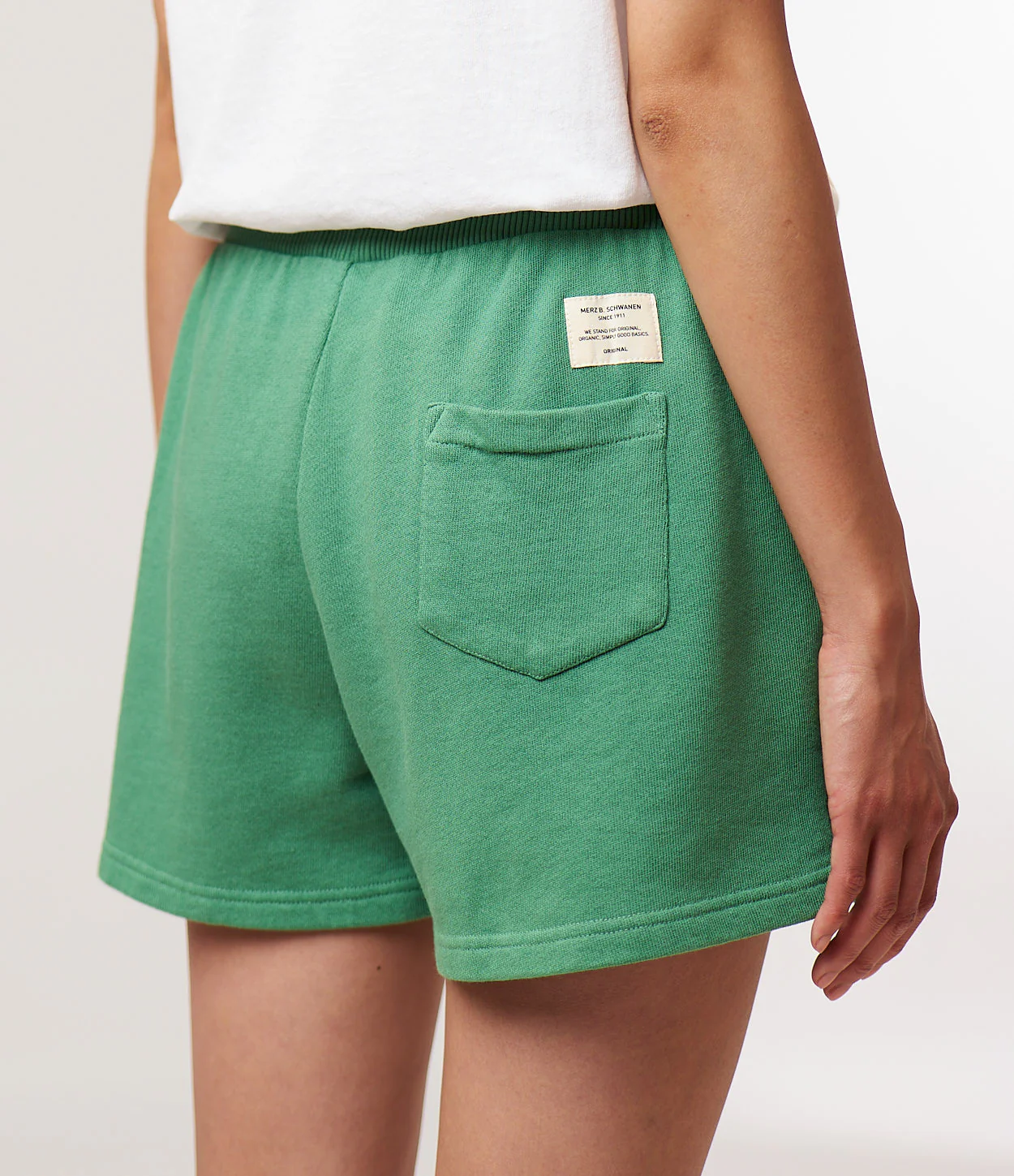 Retro Fleece Women's Cotton Sweat Shorts - Image 3