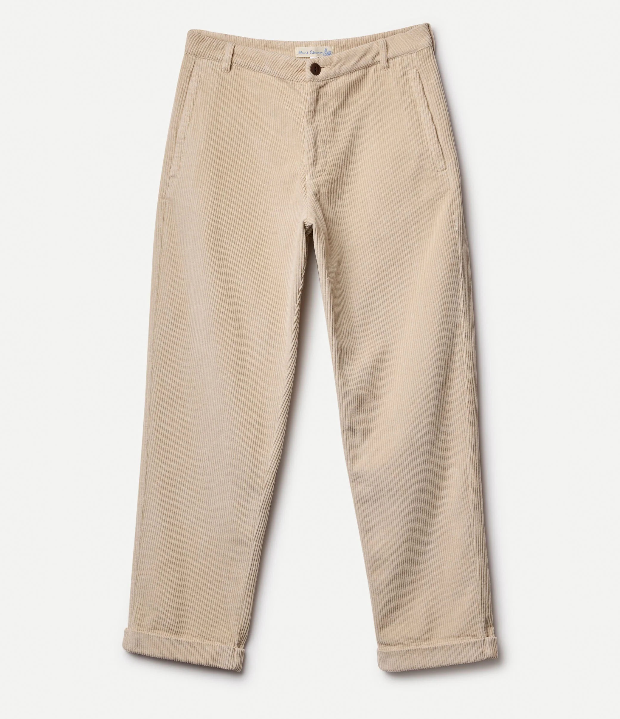 1955s Bold Cotton Corduroy Women's Ankle Length Chino Pants - Image 2