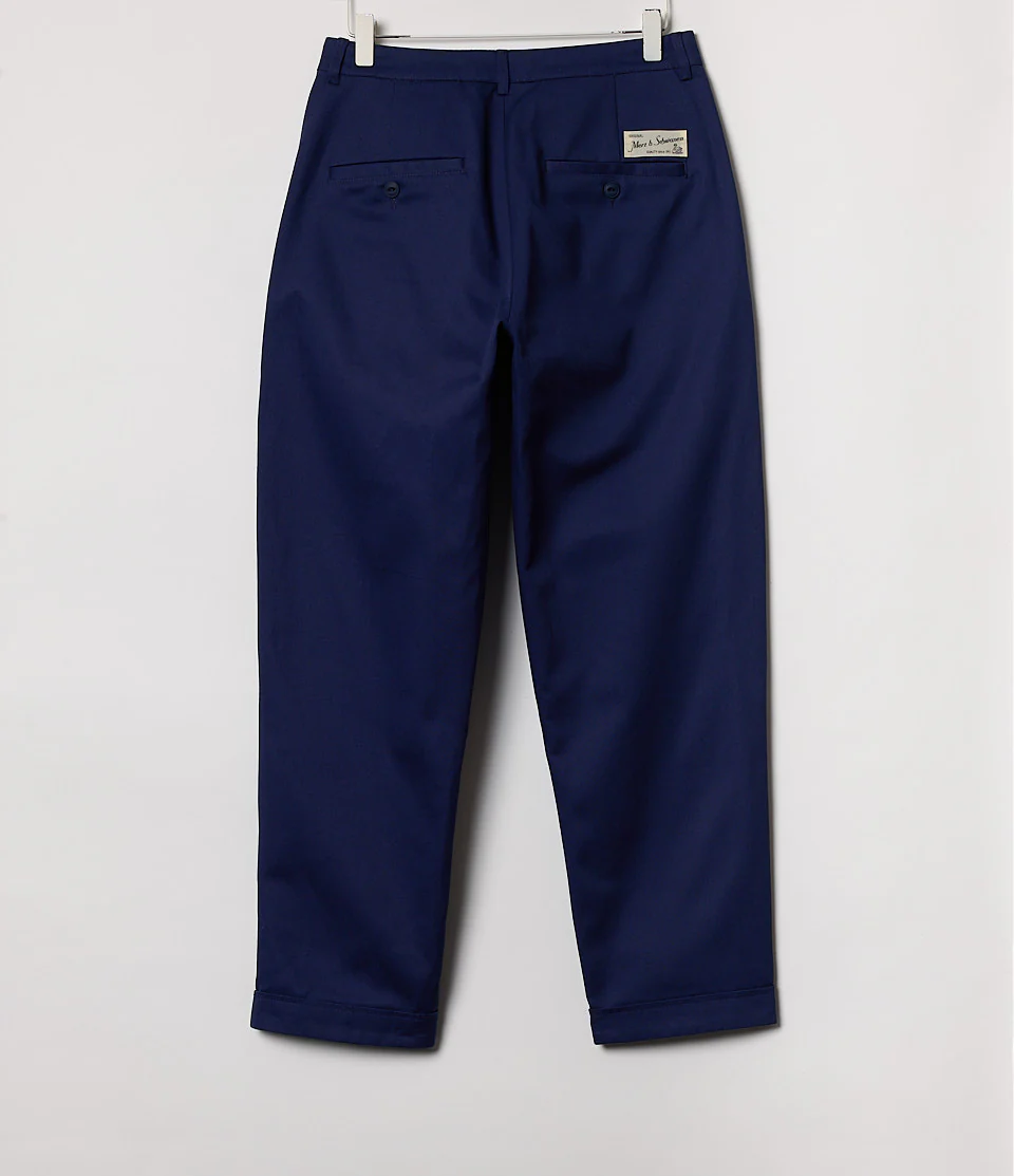 1955s Cotton Twill Women's Ankle Length Chino Pants - Image 3