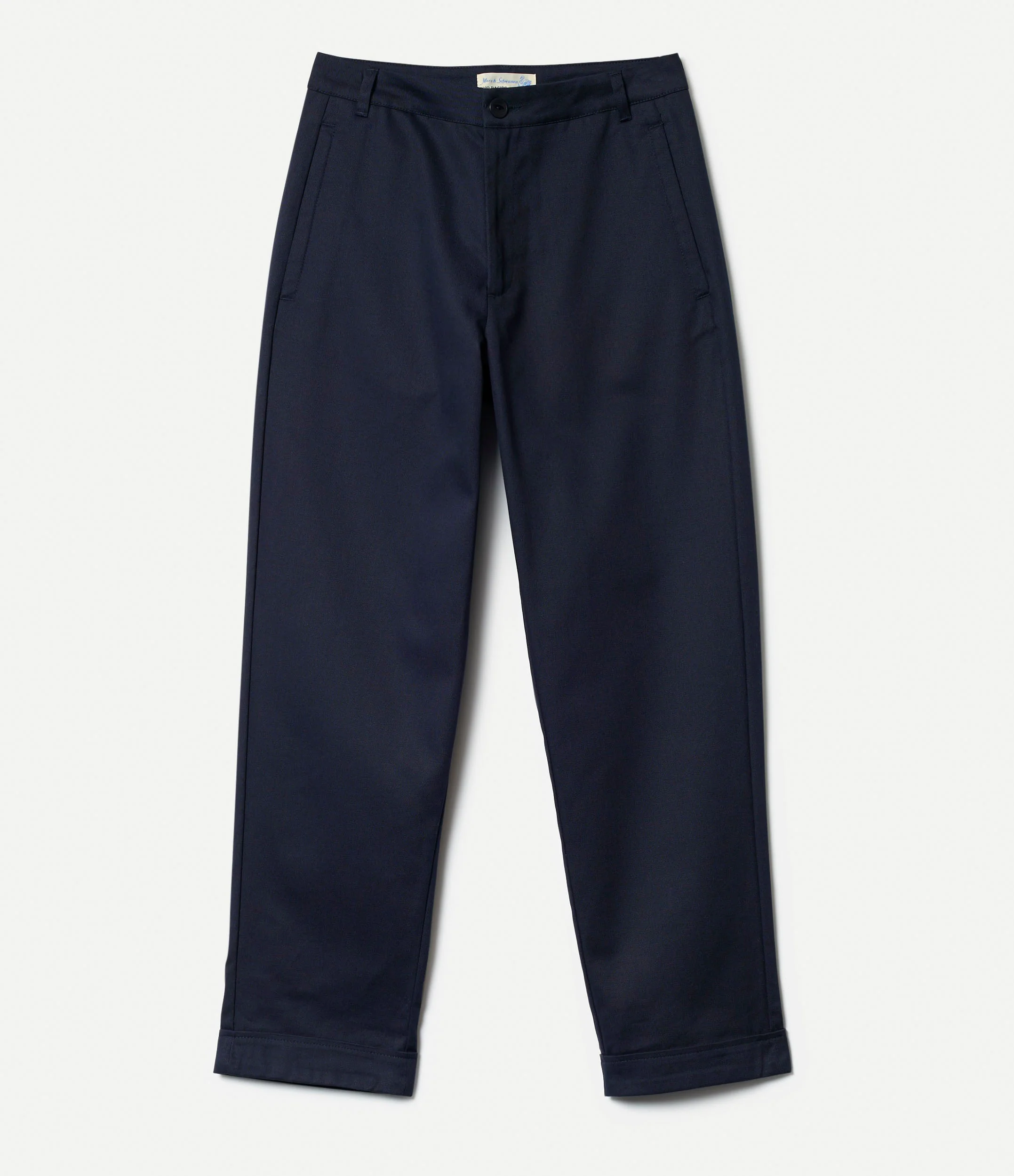 1955s Cotton Twill Women's Ankle Length Chino Pants - Image 2